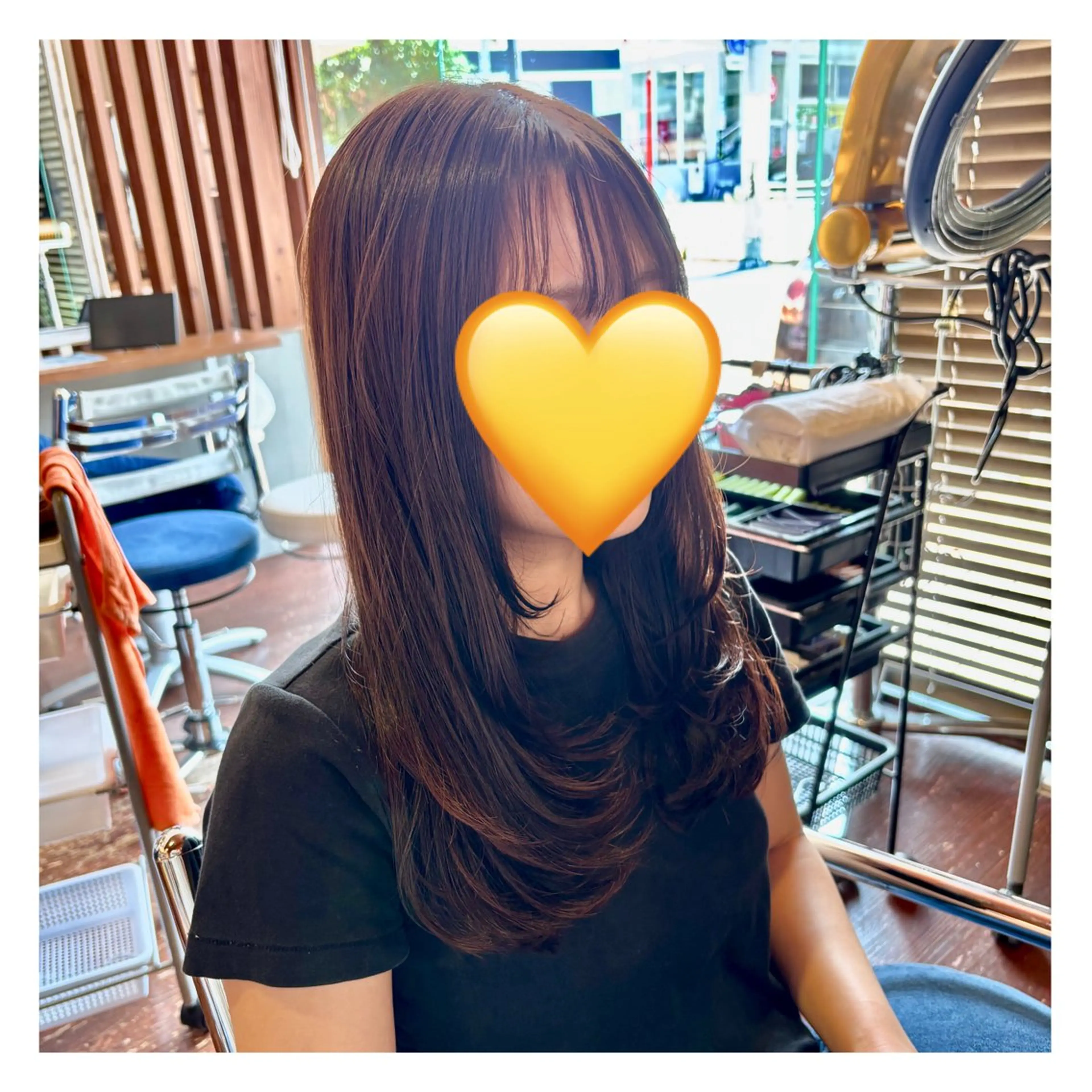 ロング カット peal ark いろはのヘアスタイル