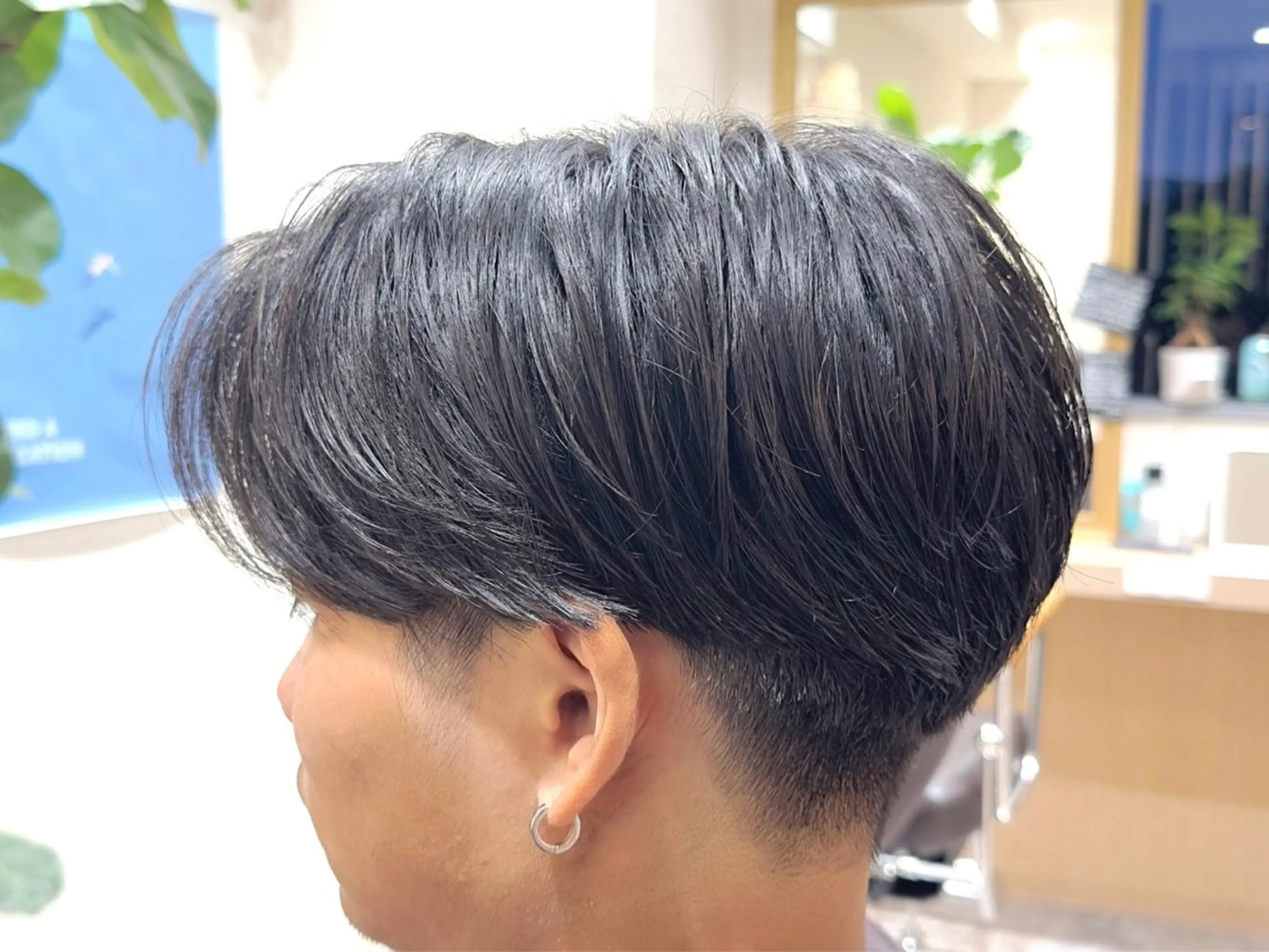 メンズ カット パーマ 【メンズパーマ】比嘉 啓人のヘアスタイル