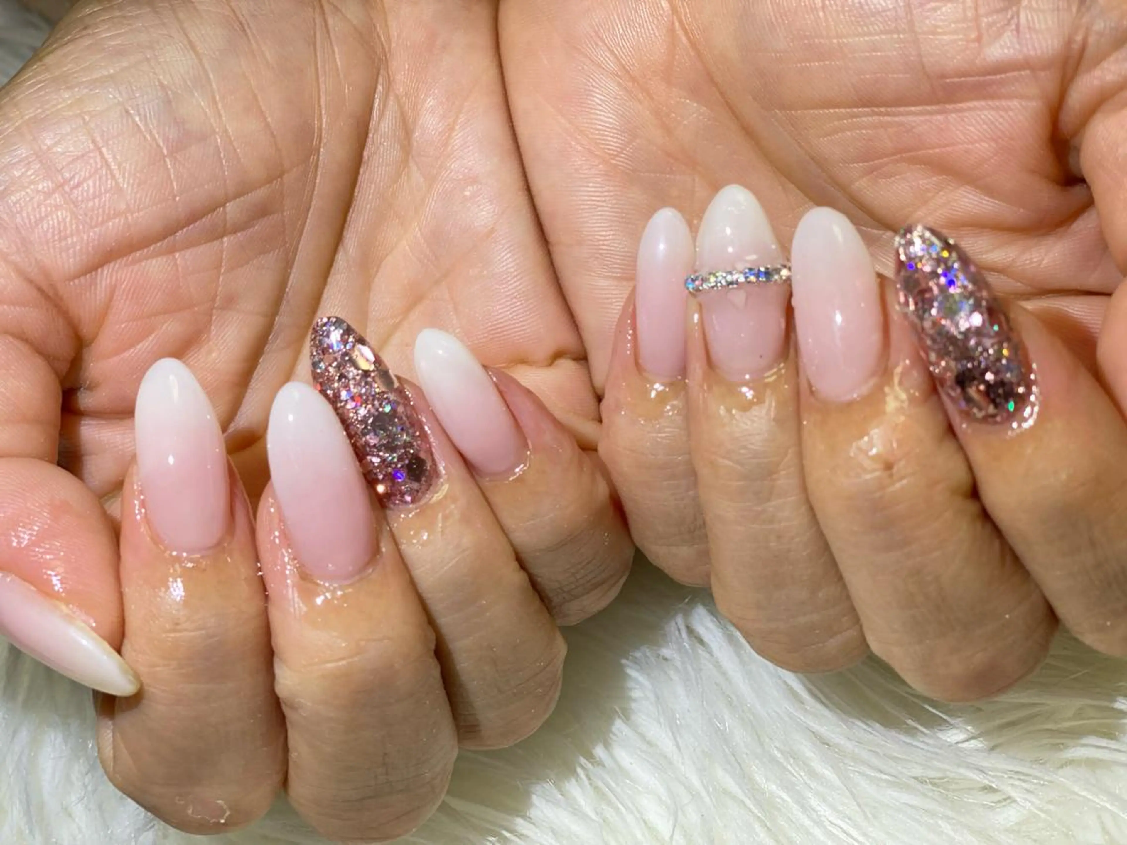 ネイル ホワイト Esthetic Will所属・will 有希のネイルデザイン