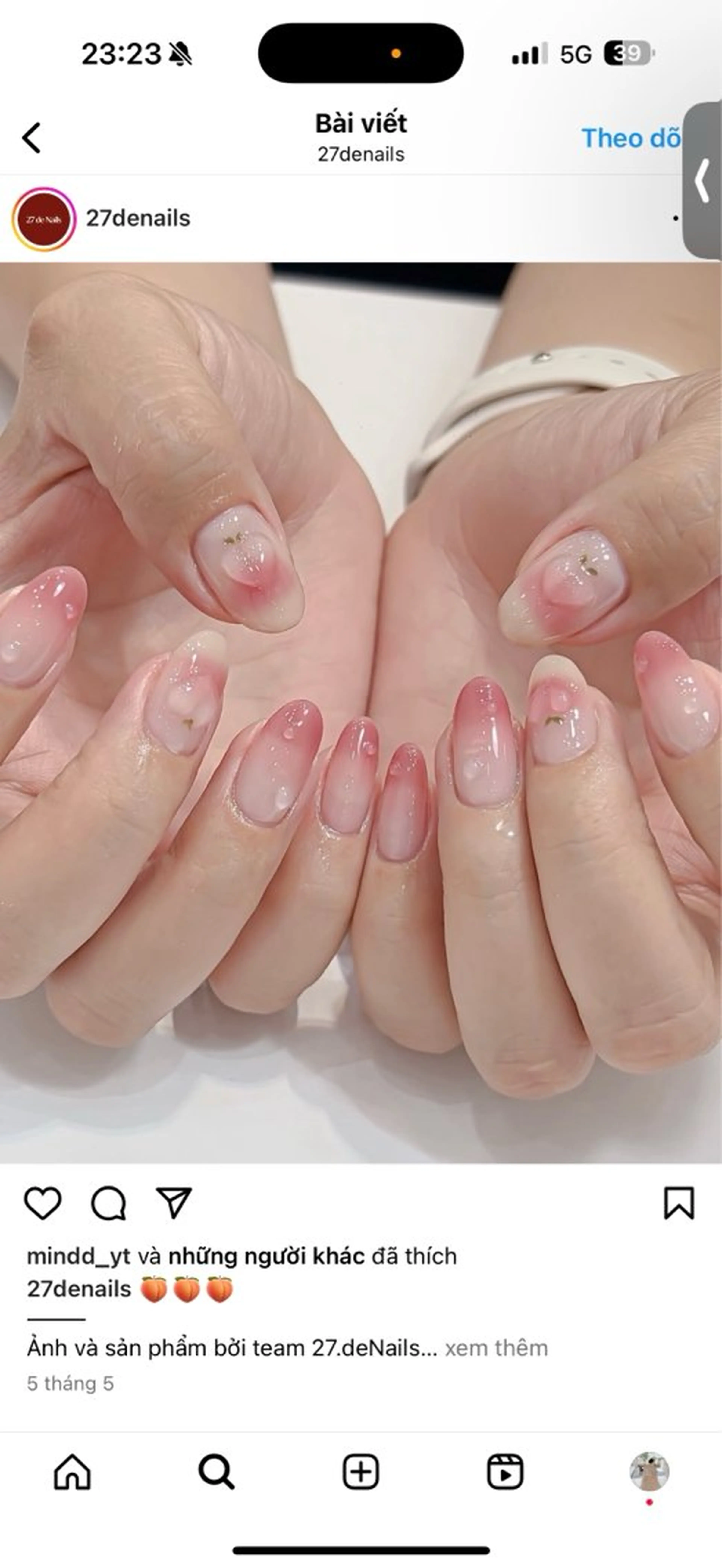 ネイル アートネイル チークネイル 韓国ネイル マグネットネイル ニュアンスネイル ハンドネイル NAILS 168 新大久保店のネイルデザイン