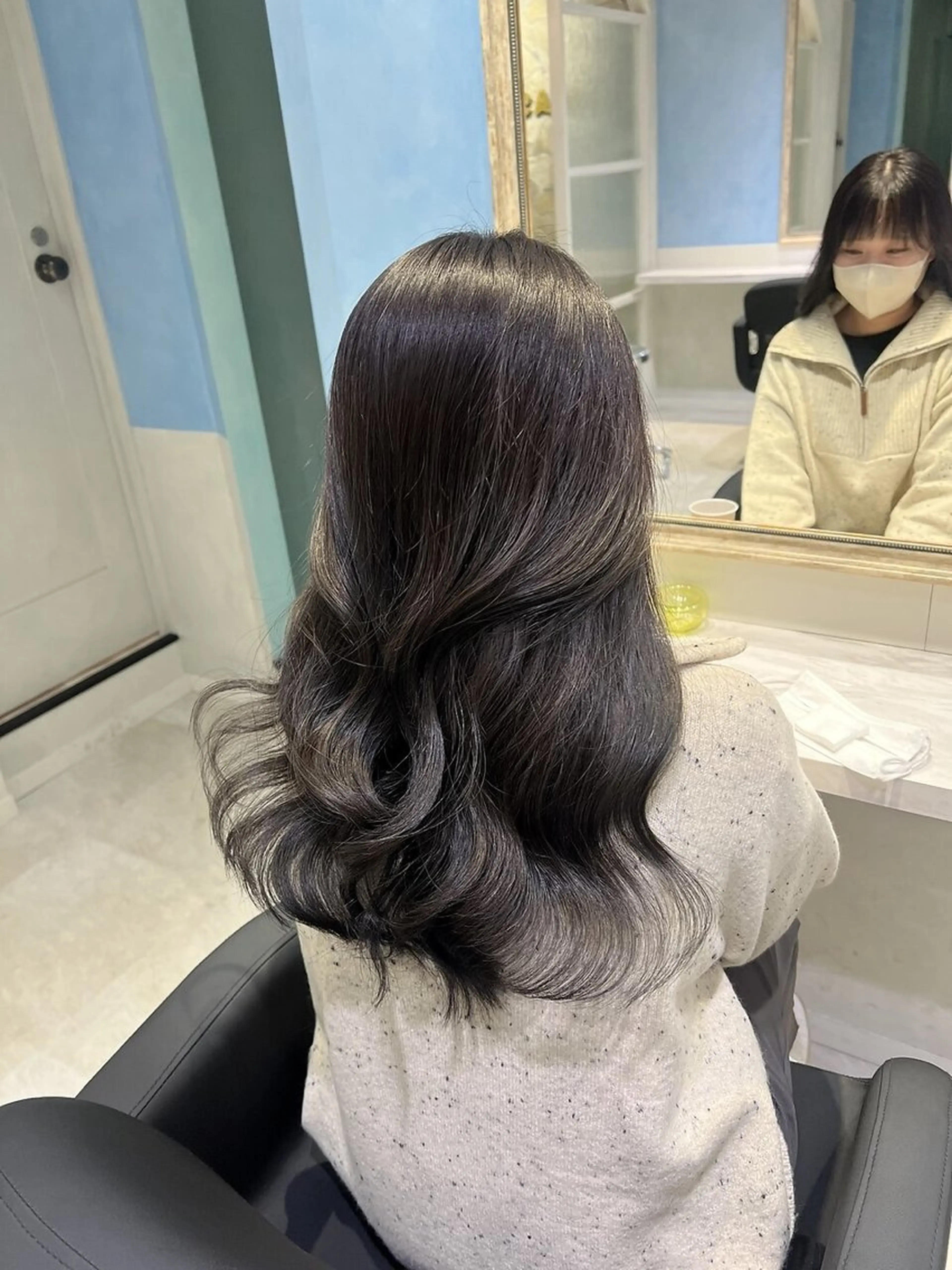 ロング カラー ハイトーン/ブリーチ 💙みずき💙のヘアスタイル