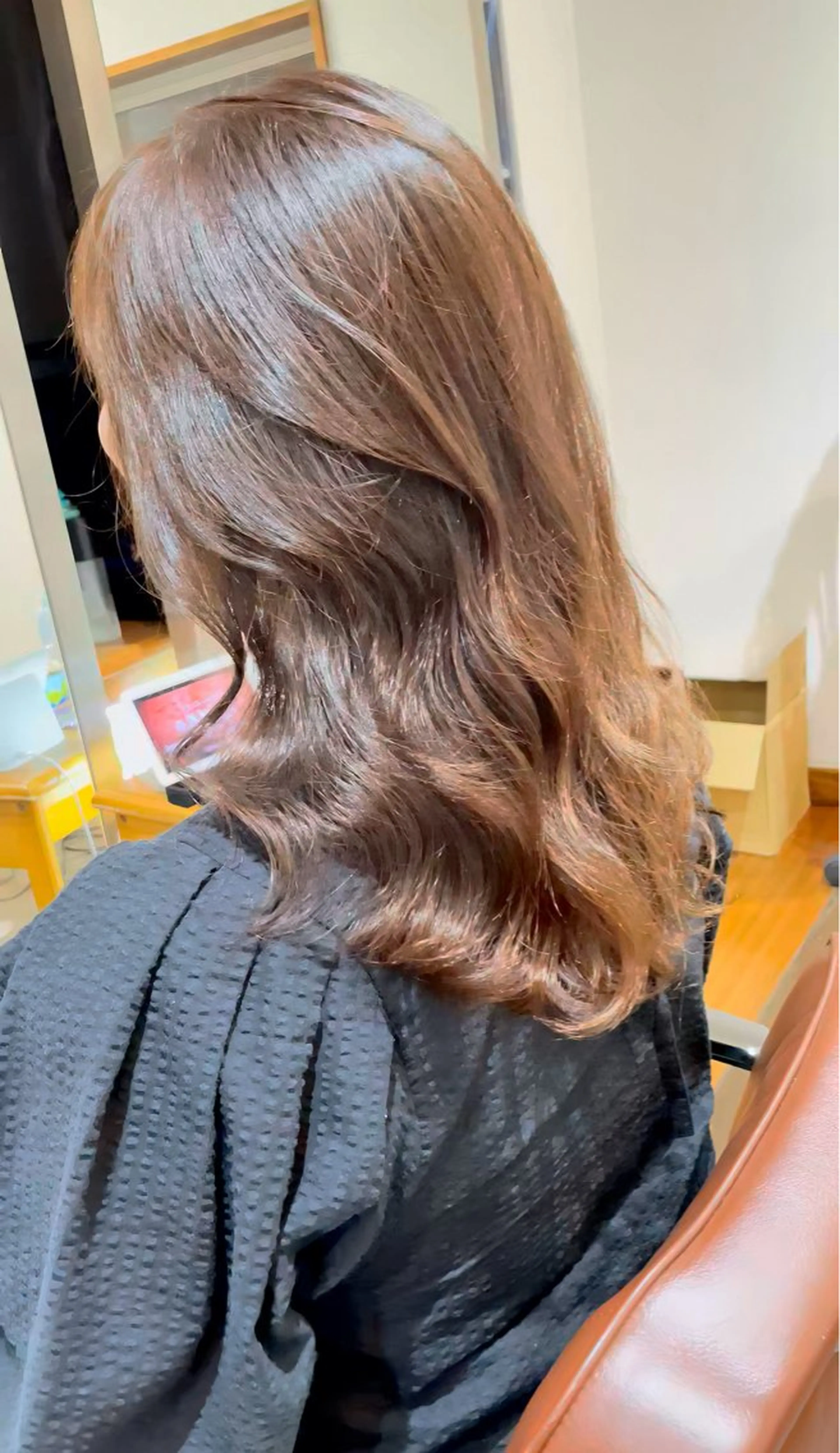 セミロング セミロングパーマ 韓国風ヘア カット パーマ トリートメント TMJ所属・バズる韓国ヘア 🇰🇷溝邊 拓麿のヘアスタイル