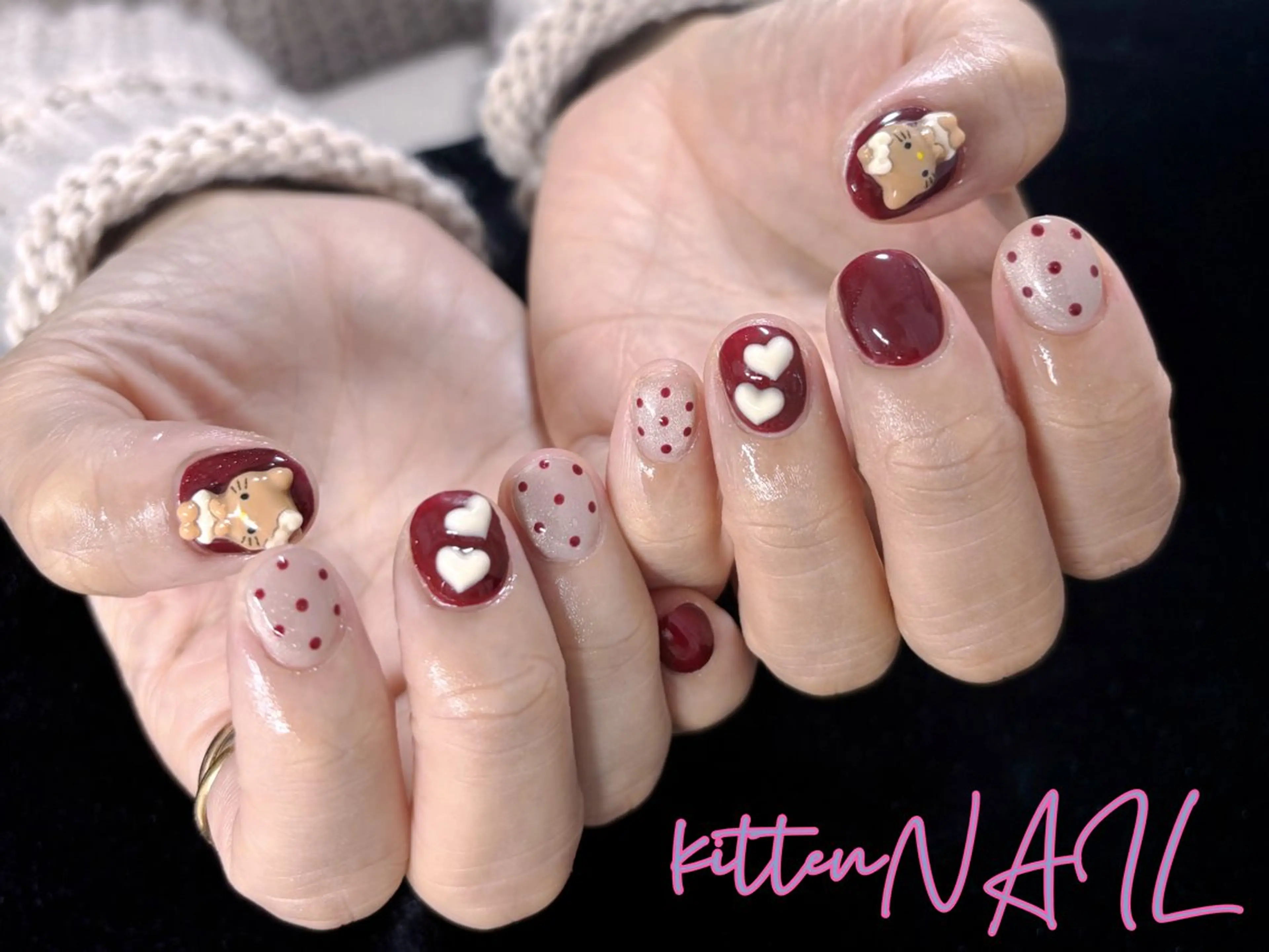 ネイル ハンドネイル ハンドケア コネコ ネイルサロンのネイルデザイン