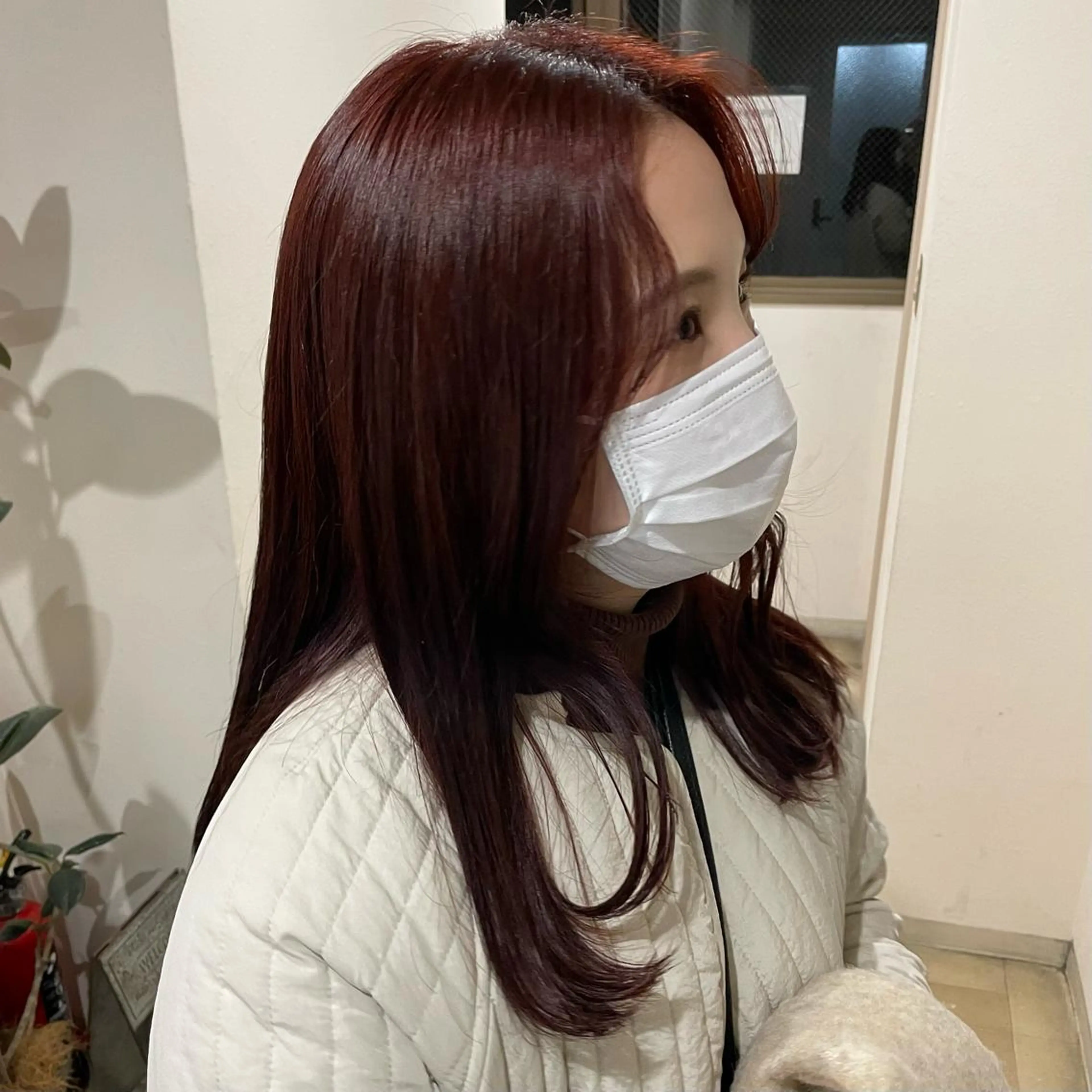 ミディアム カラー 韓国𝐻𝑎𝑖𝑟 🇰🇷🖤ジアのヘアスタイル