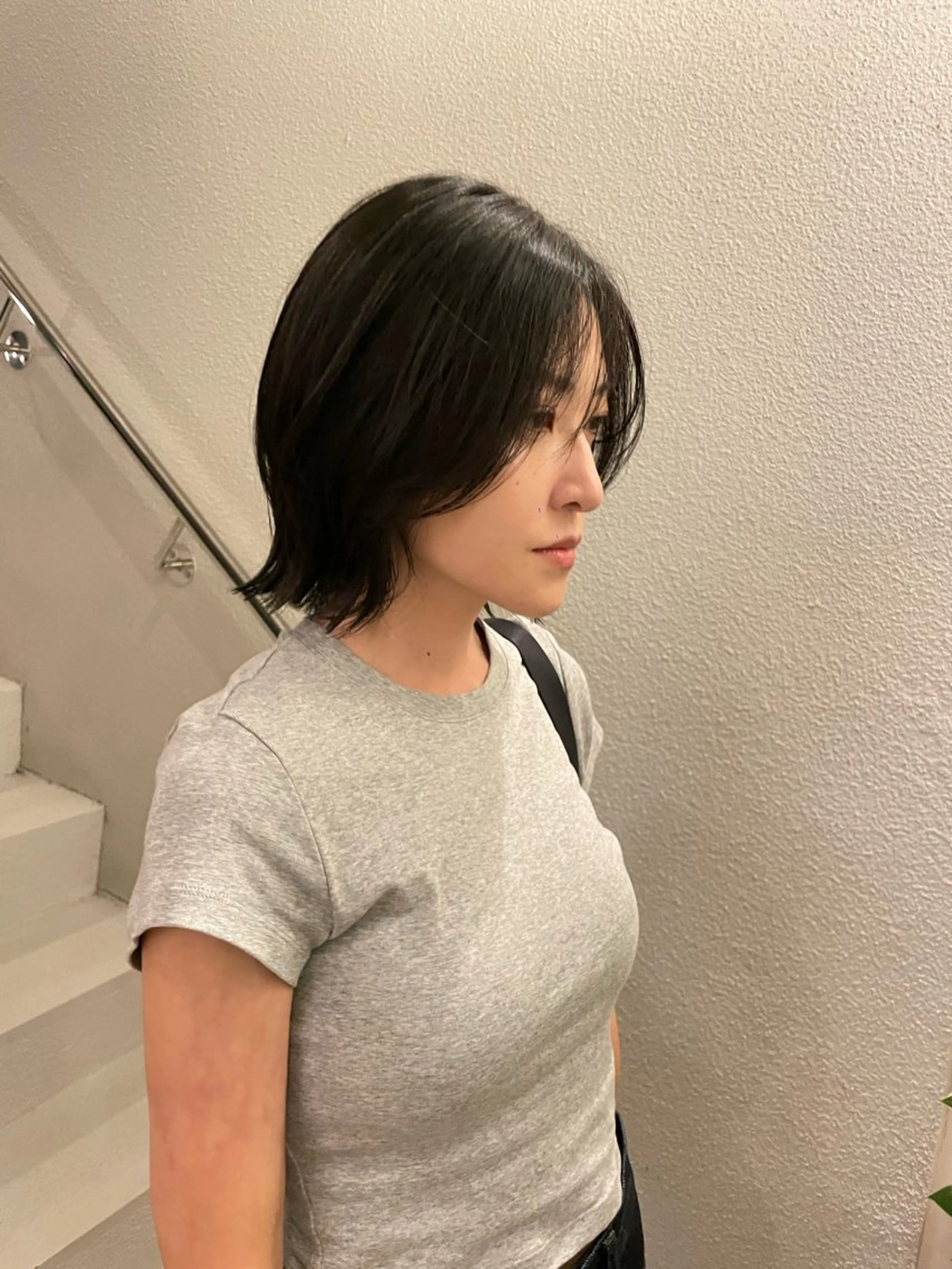 ミディアム 🍁レイヤー.ニュア ンスパーマ.🍁陸来のヘアスタイル
