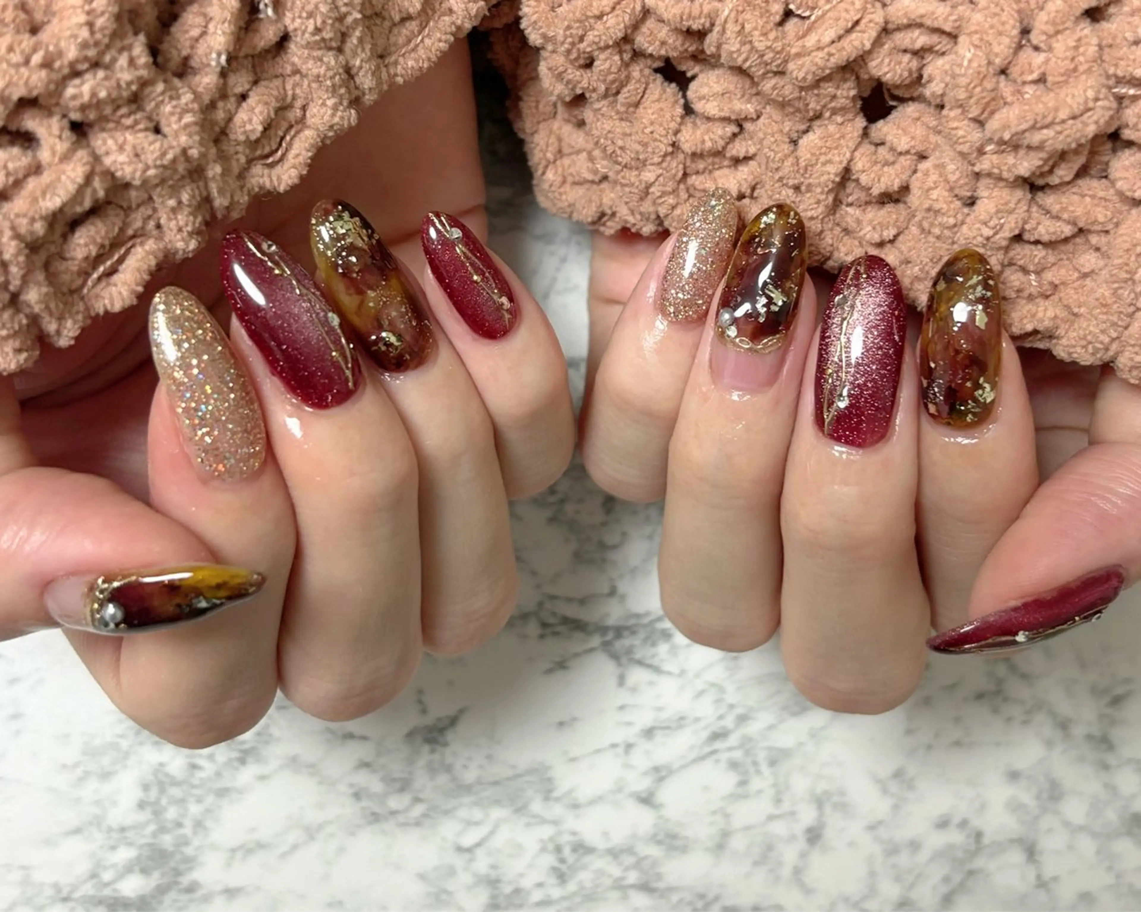 ネイル ハンドネイル 市川駅 ✿中津のネイルデザイン