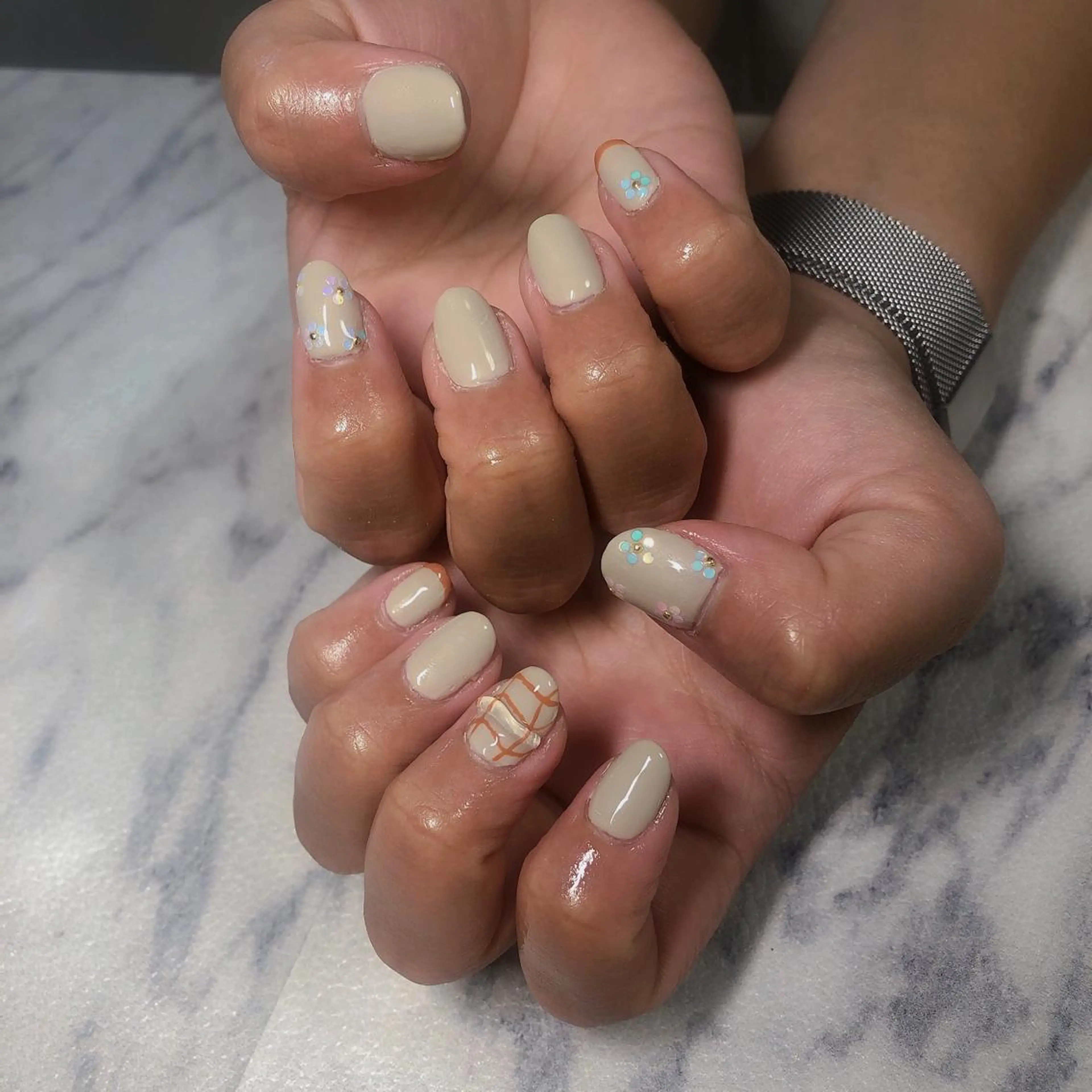 ネイル 結城 怜菜のネイルデザイン