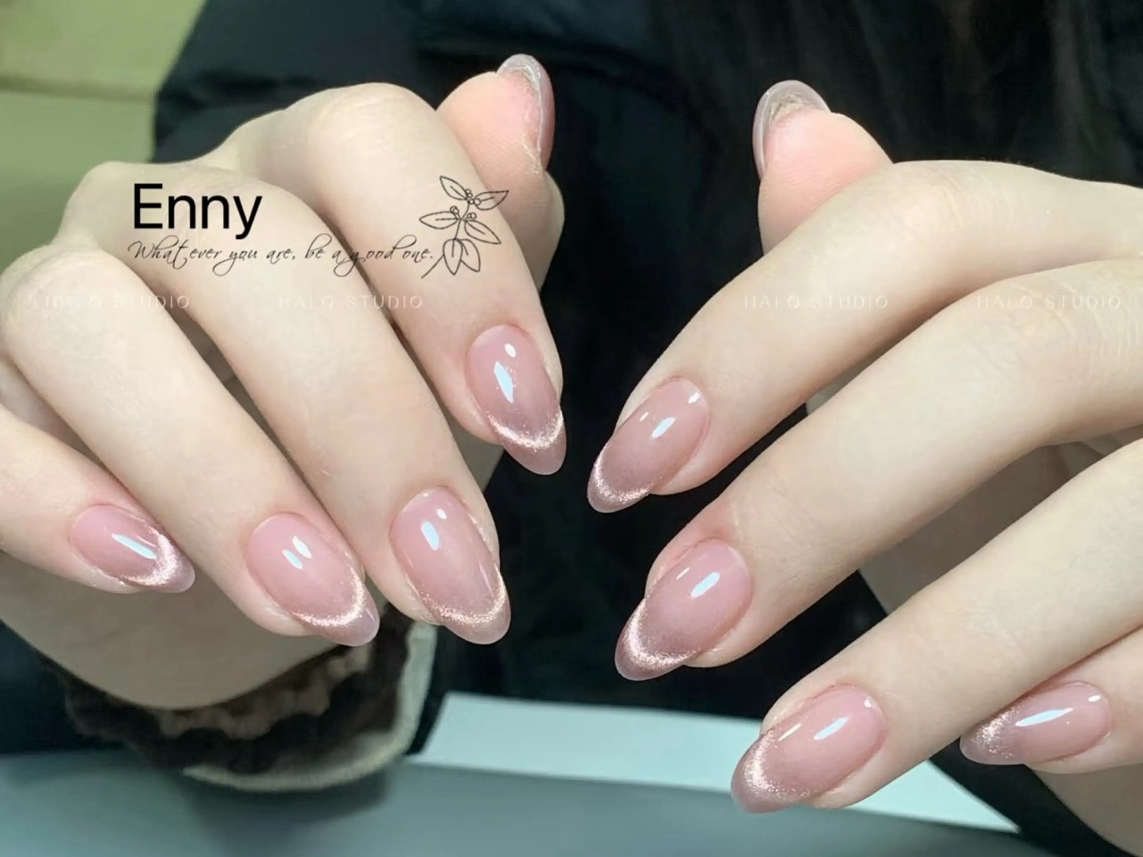 ネイル チークネイル 長さ出し フットネイル フレンチネイル ジェルネイル ハンドネイル Lily Ennyのネイルデザイン