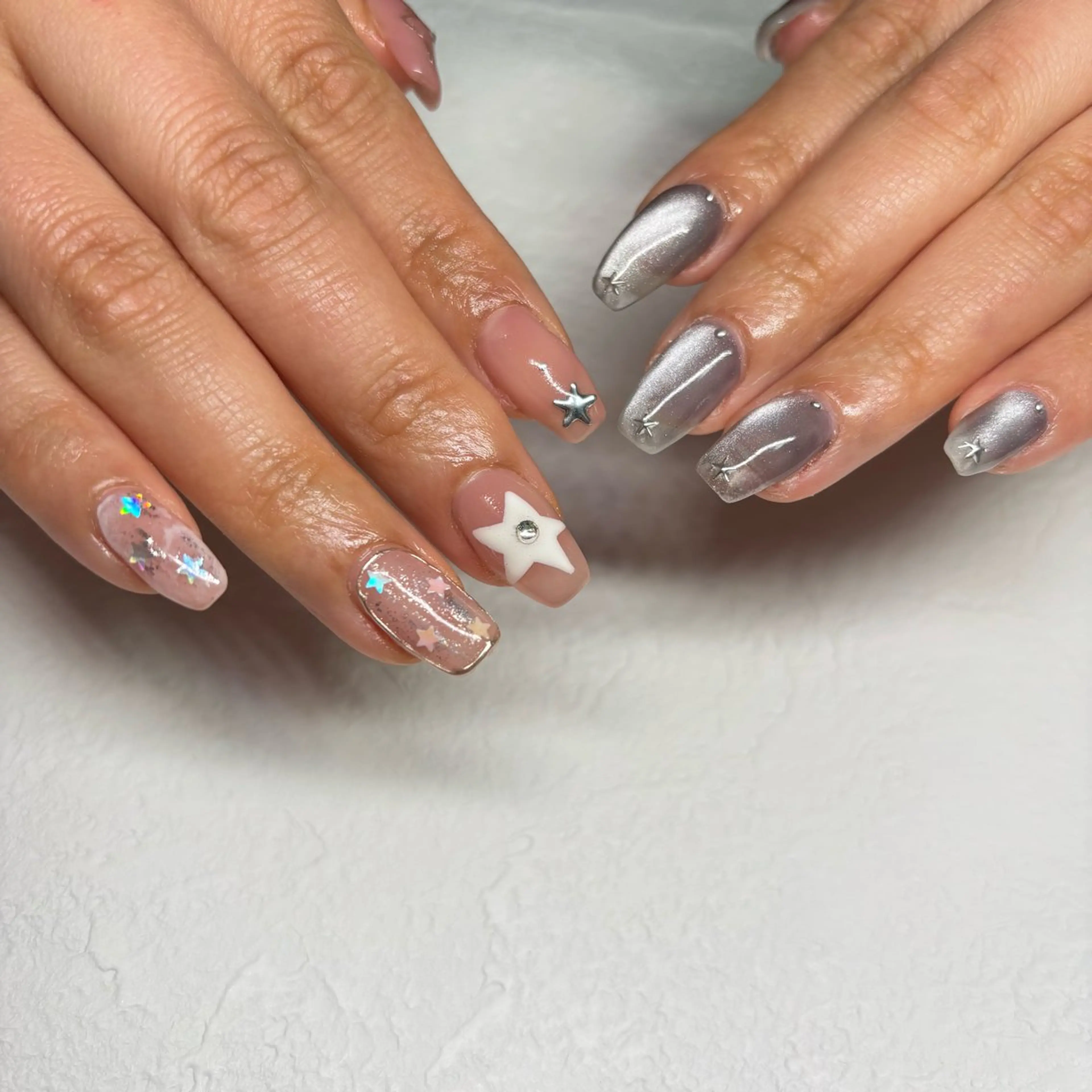 ネイル ハンドネイル RE💟N.NAIL ラテン系お姉さんのネイルデザイン