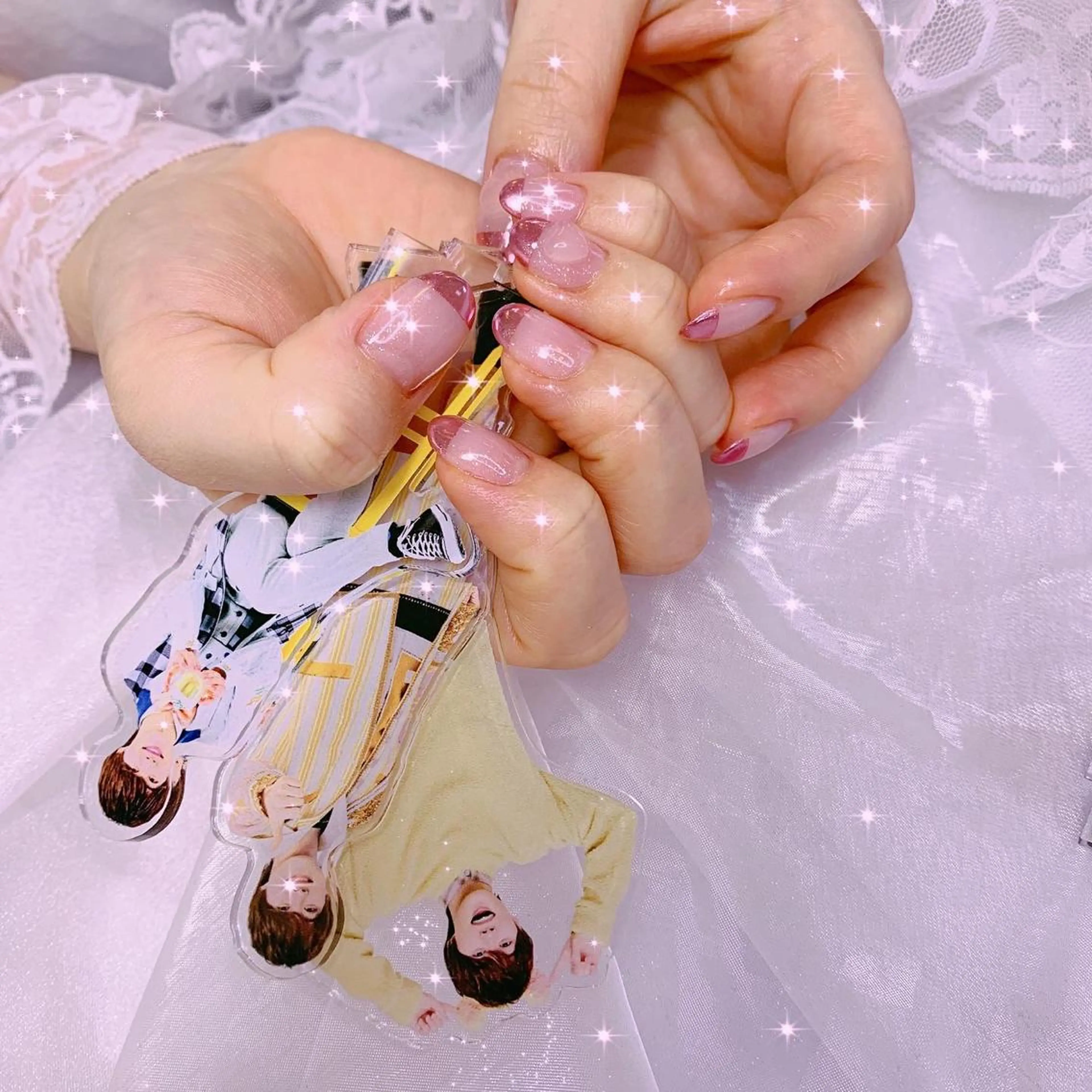 ネイル ハート UVネイル ハンドネイル La neige* yuki 🥯🍑のネイルデザイン