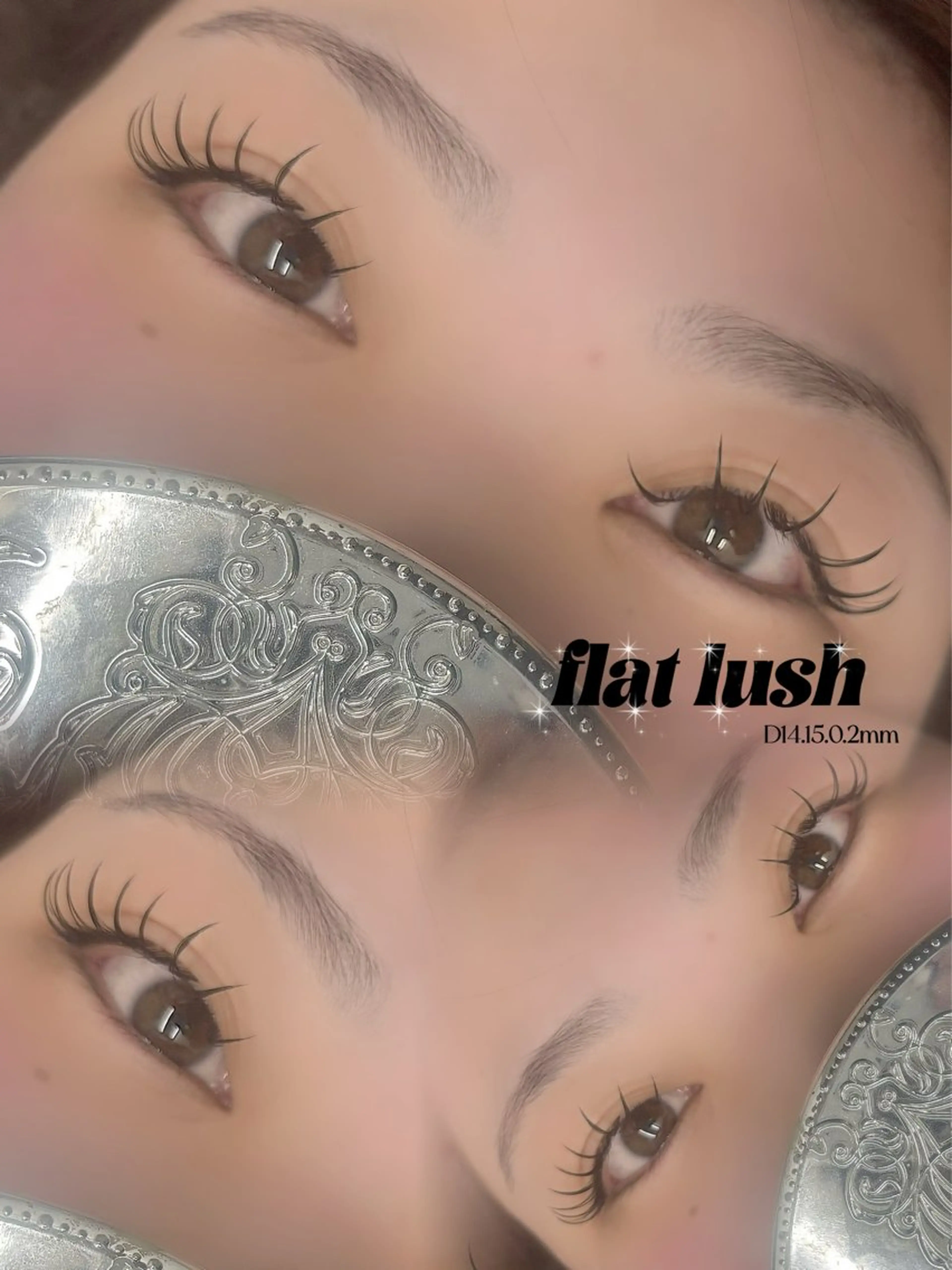 マツエク・マツパ grace produce by picasso 門田屋敷店所属・grace nana🩵のマツエク・マツパデザイン