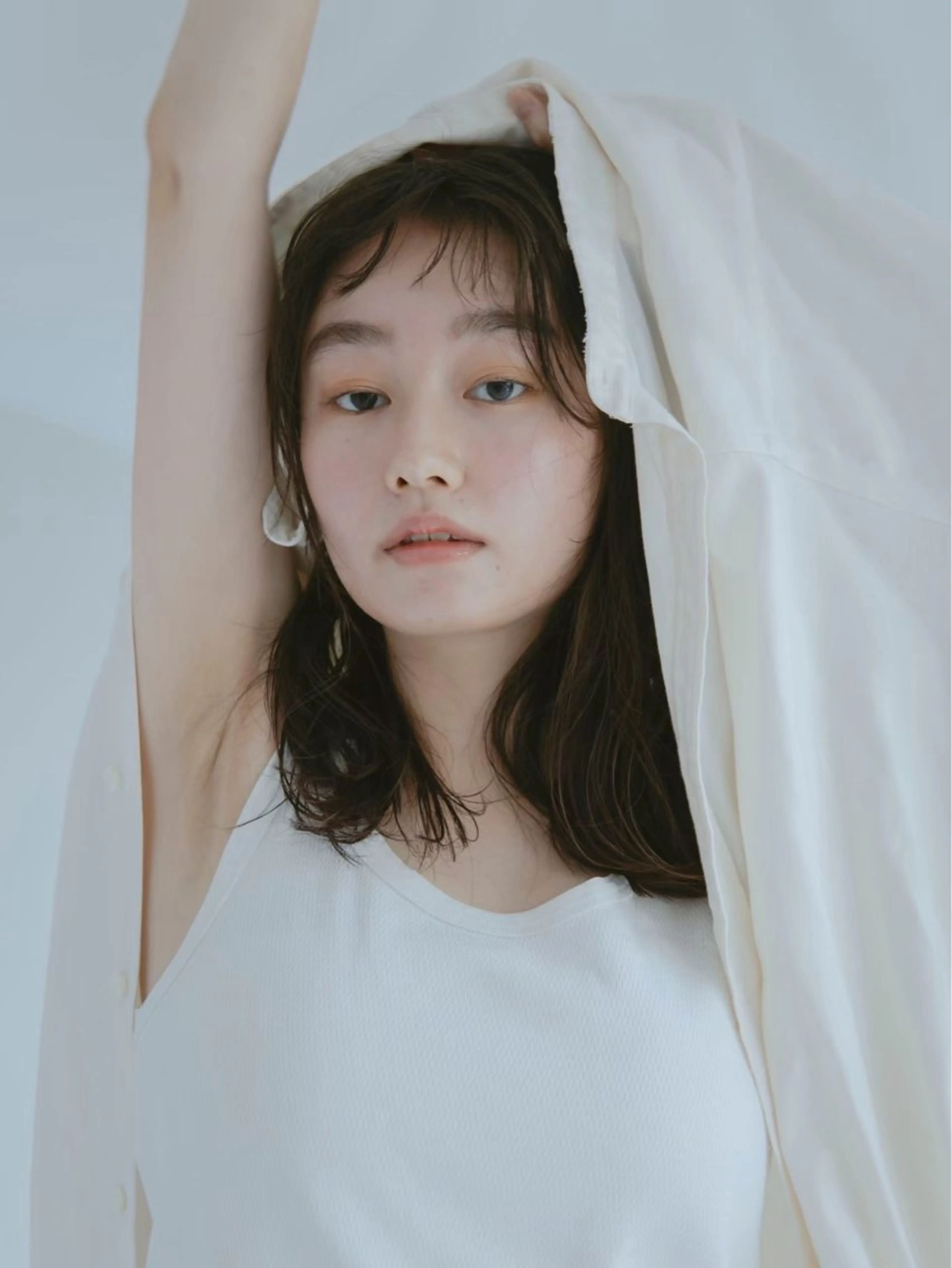 ミディアム December/ jingumae所属・はらだ みはるのヘアスタイル