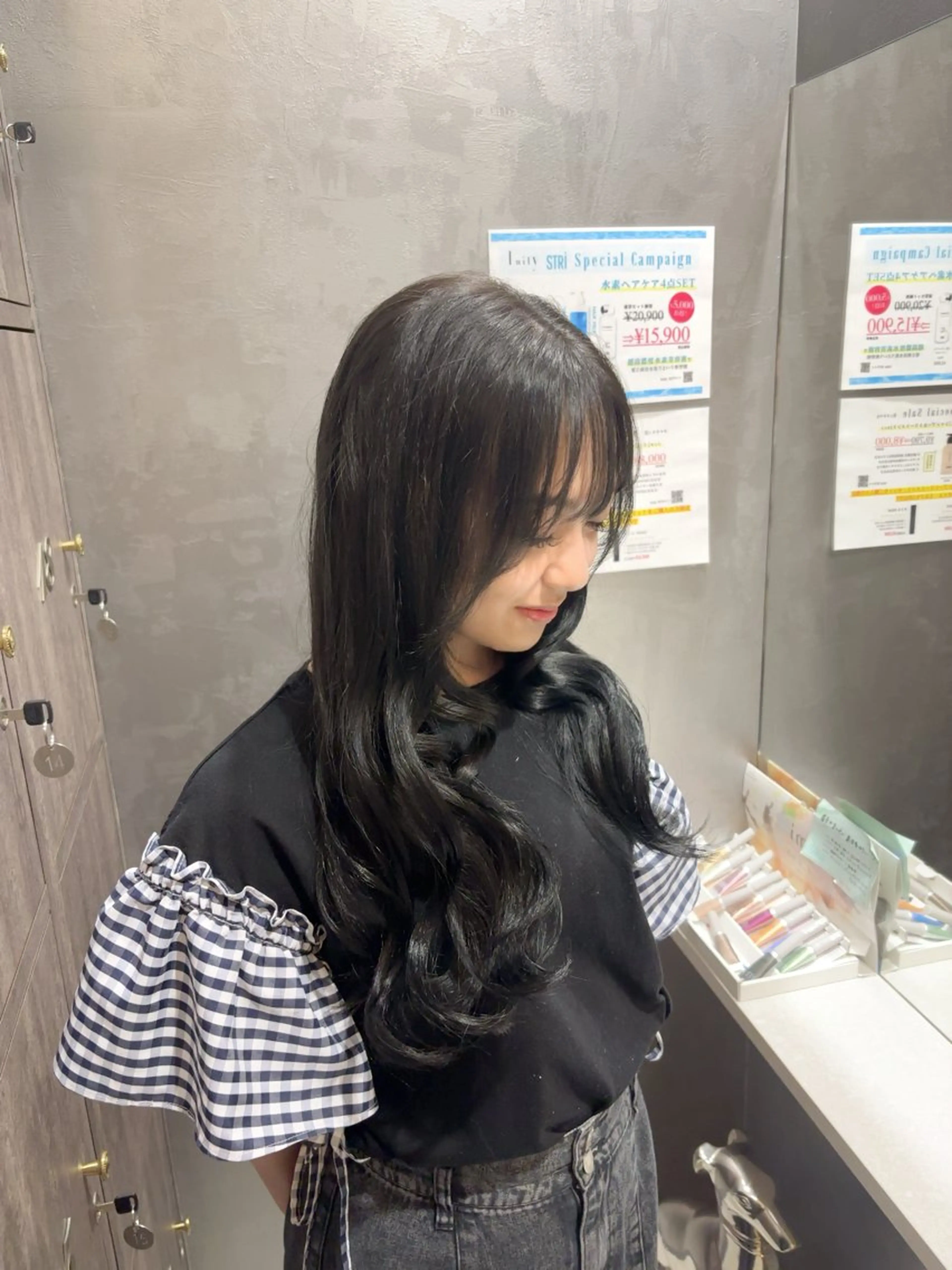 ロング カラー 透明感カラー Inity心斎橋店所属・𝐼𝑛𝑖𝑡𝑦 🎀 𝑦𝑢𝑖♡のヘアスタイル