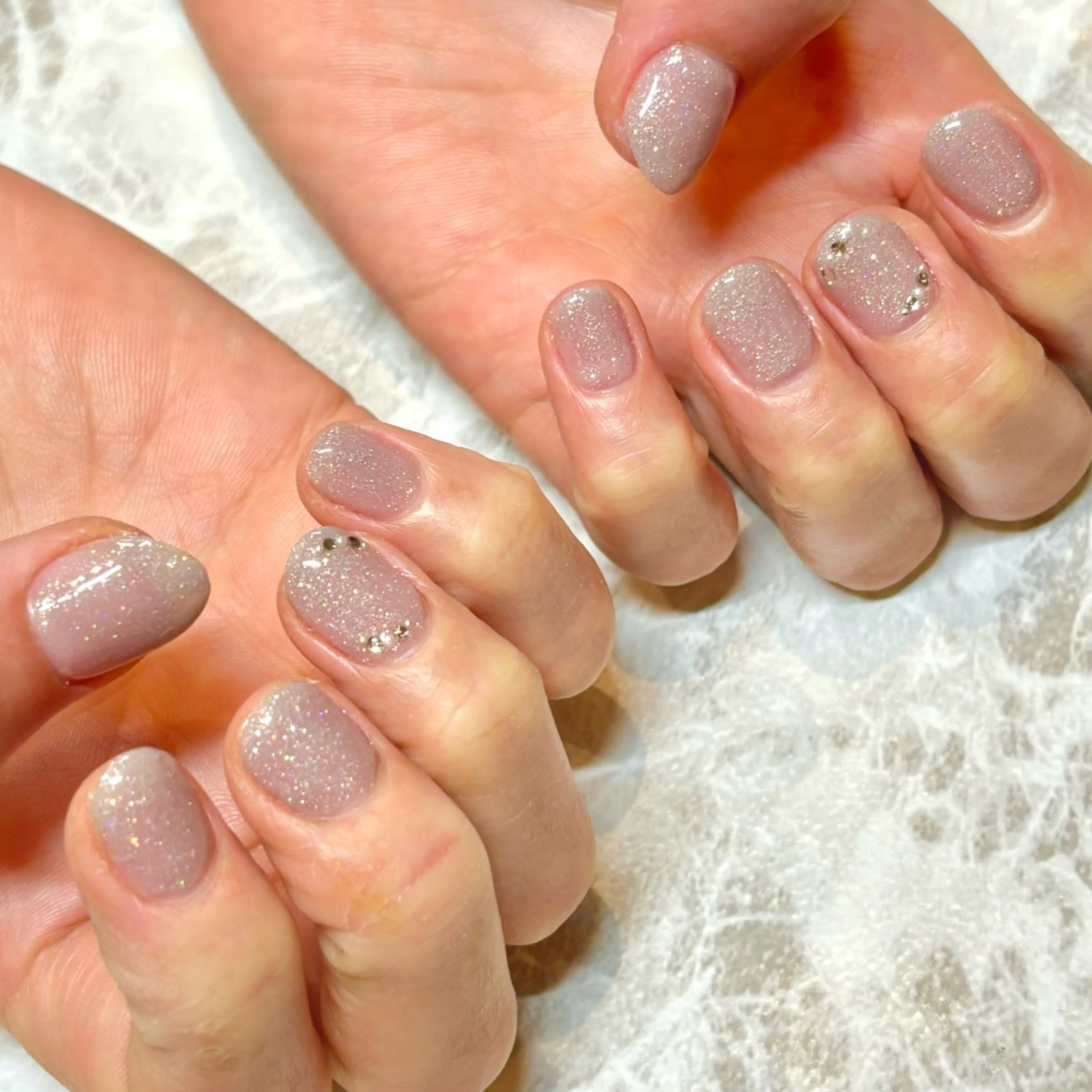 ネイル ラメ(グリッター) SEPT NAIL こばやしのネイルデザイン
