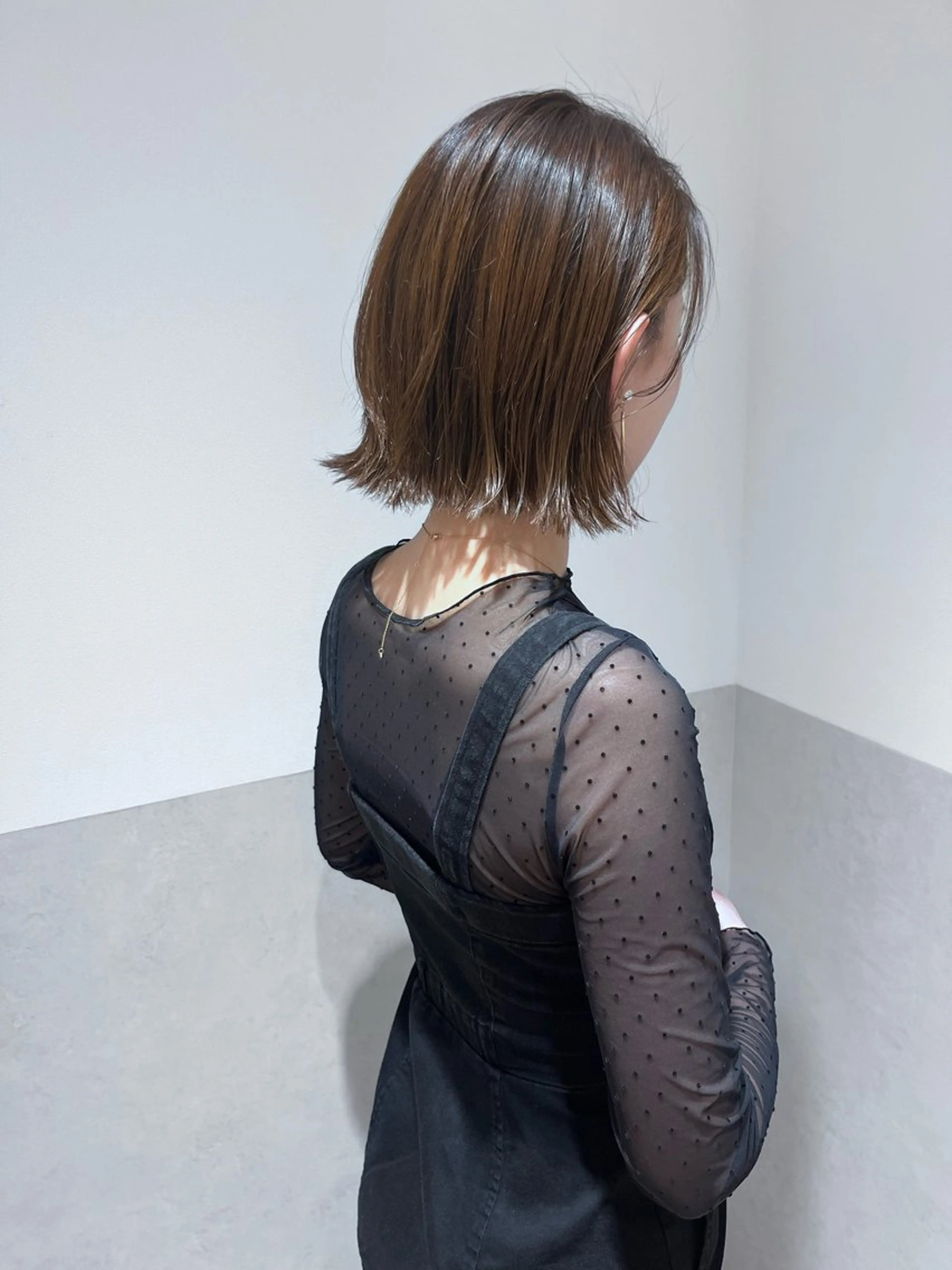 ショート カラー ブリーチ カット ヘアカラー トリートメント SALOWIN名古屋本山店所属・🍀ナガヤマ ヒデアキ🍀のヘアスタイル