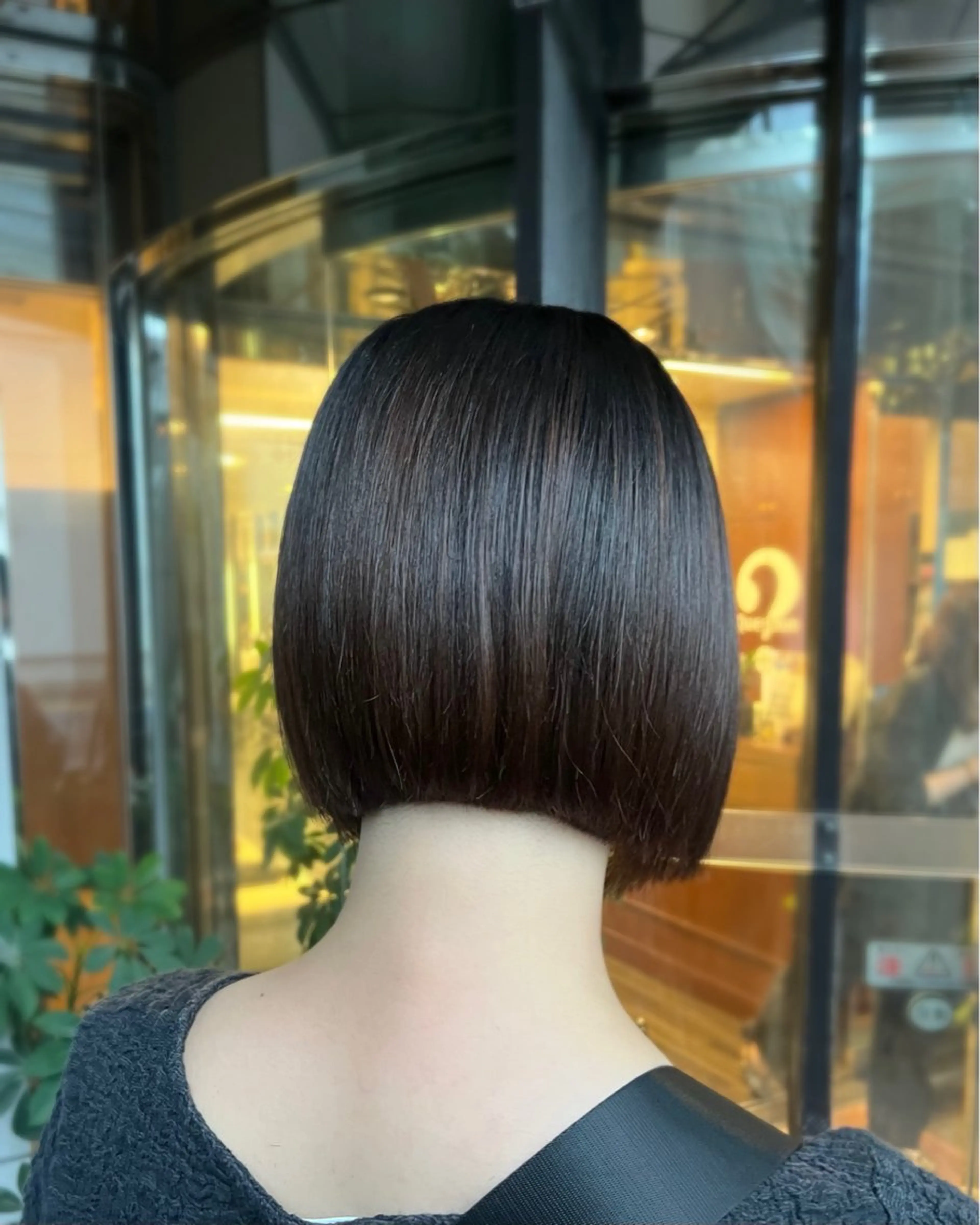 ショート トリートメント 森 ハリス誠一のヘアスタイル