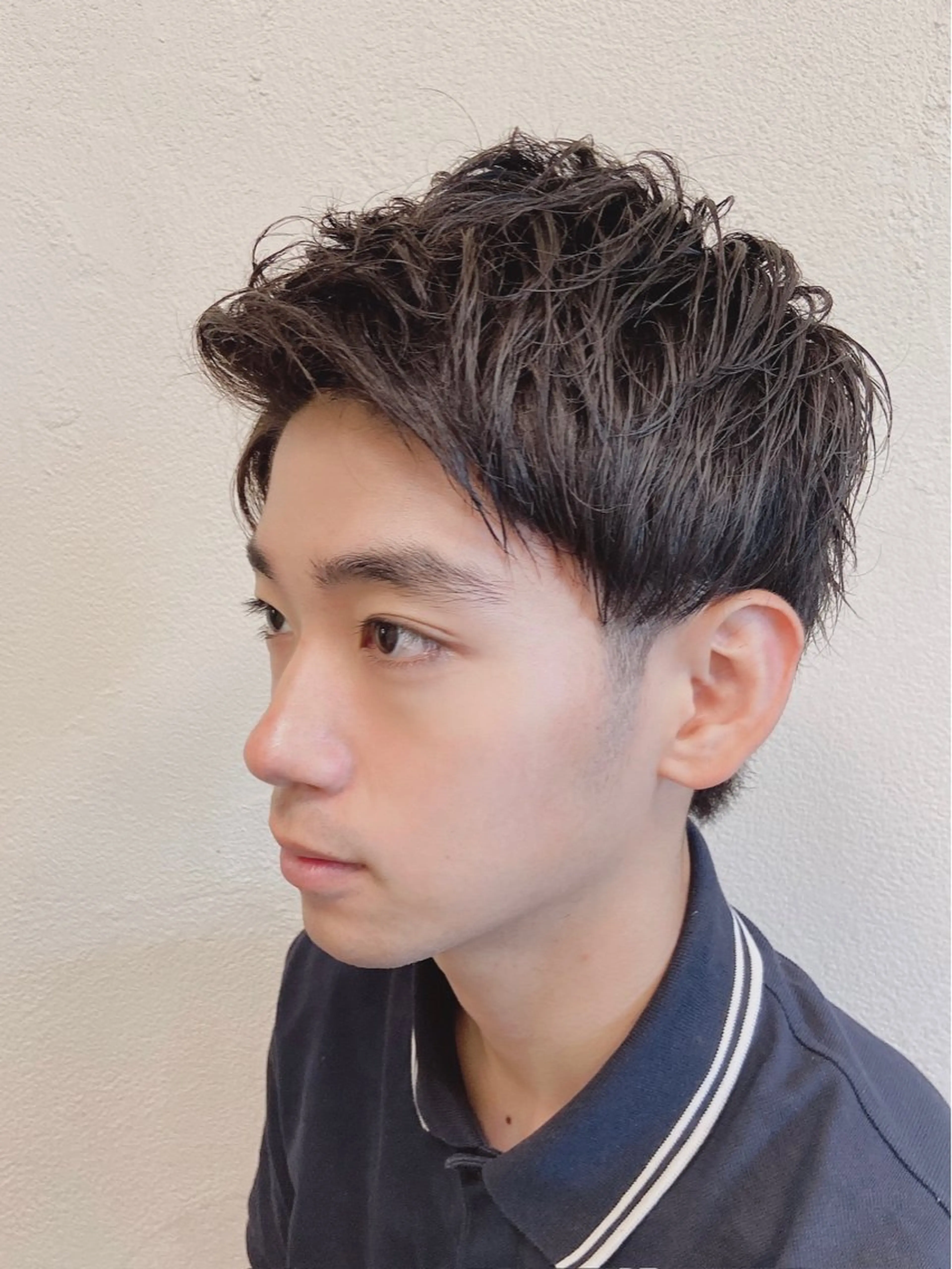 ショート メンズ メンズ/フェザー ショート/isseyのヘアスタイル