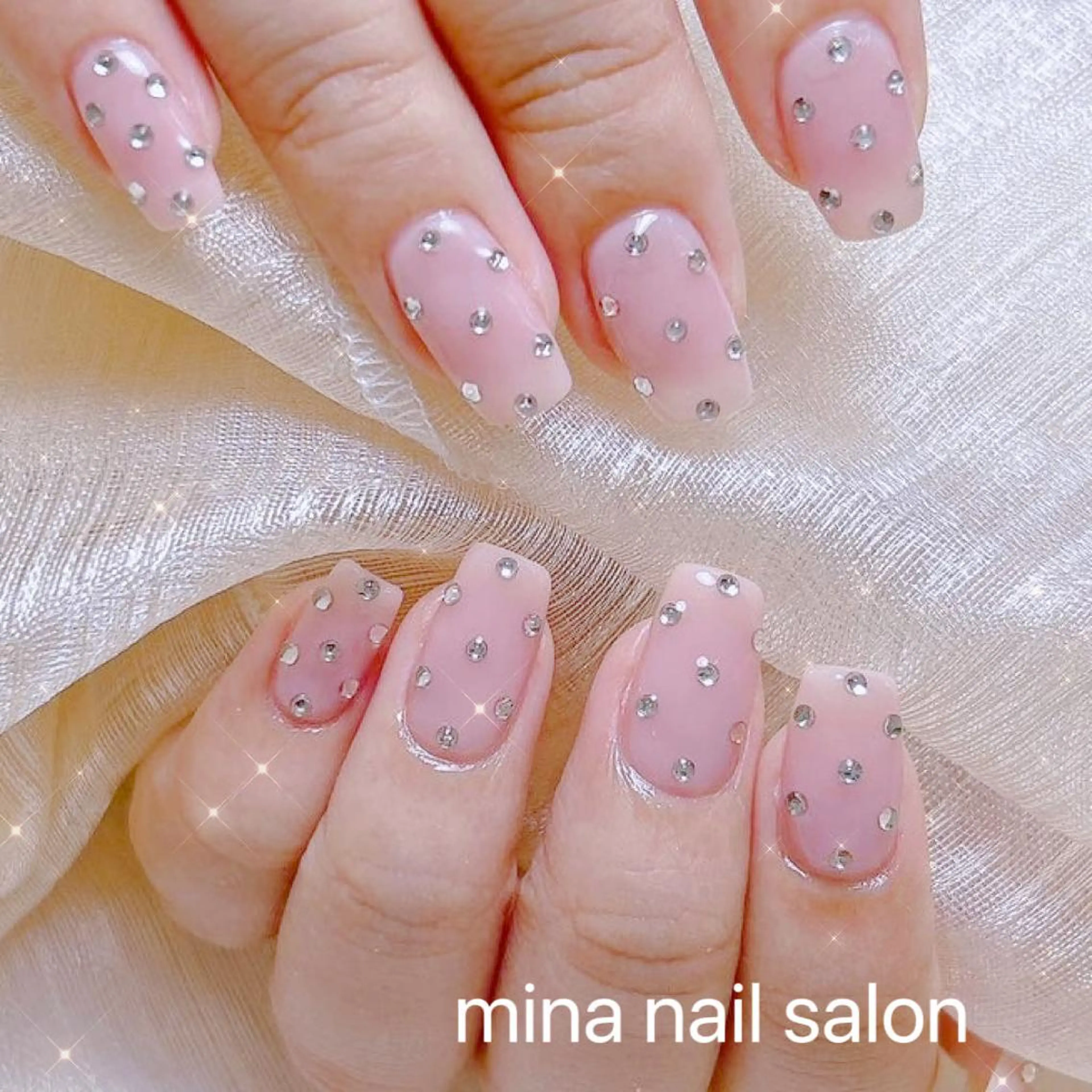 ネイル ハンドネイル Mina🧸 韓国風ネイル🎀のネイルデザイン