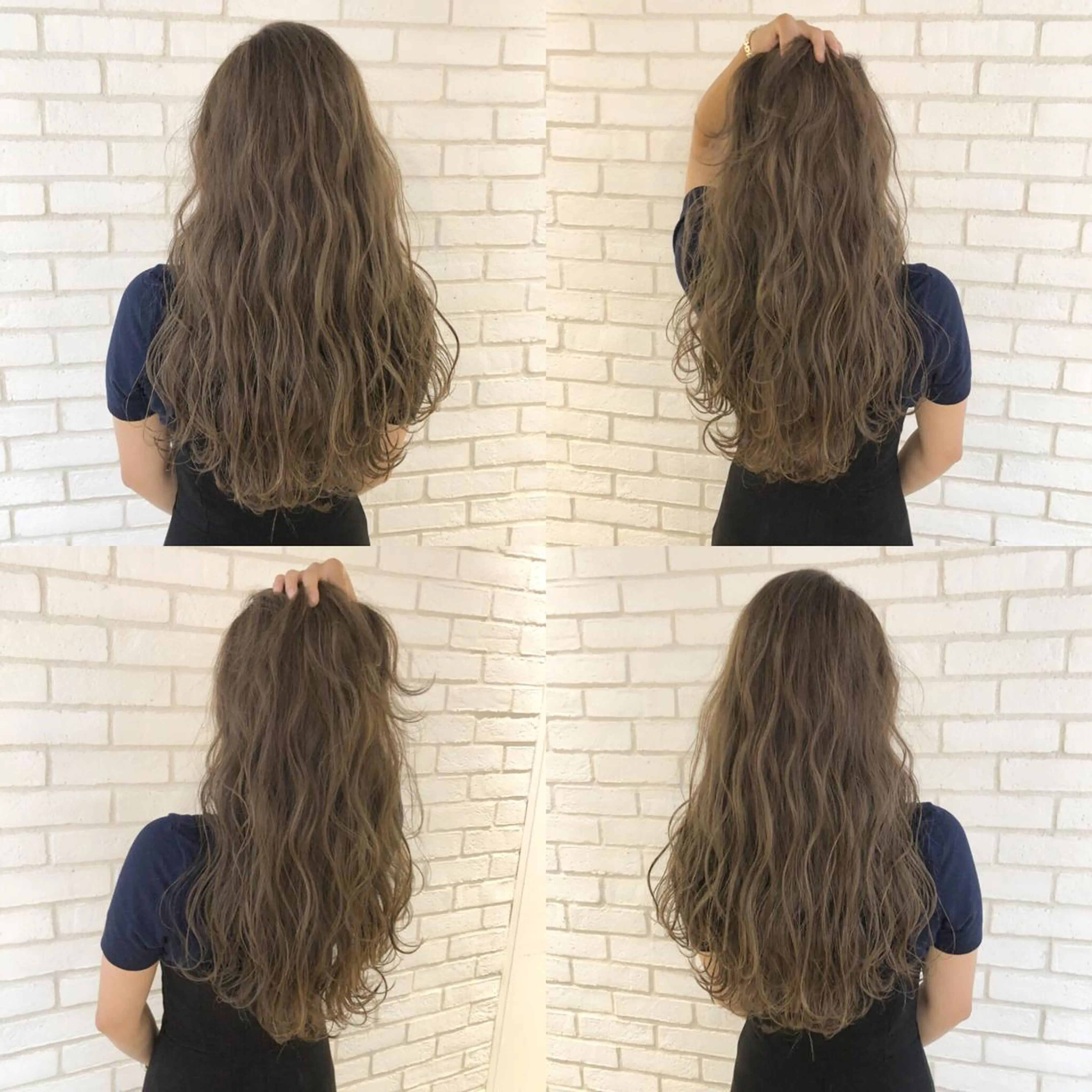 ロング カラー グレージュ GO TODAY シェアサロン 新宿Aura店所属・佐藤 高徳のヘアスタイル