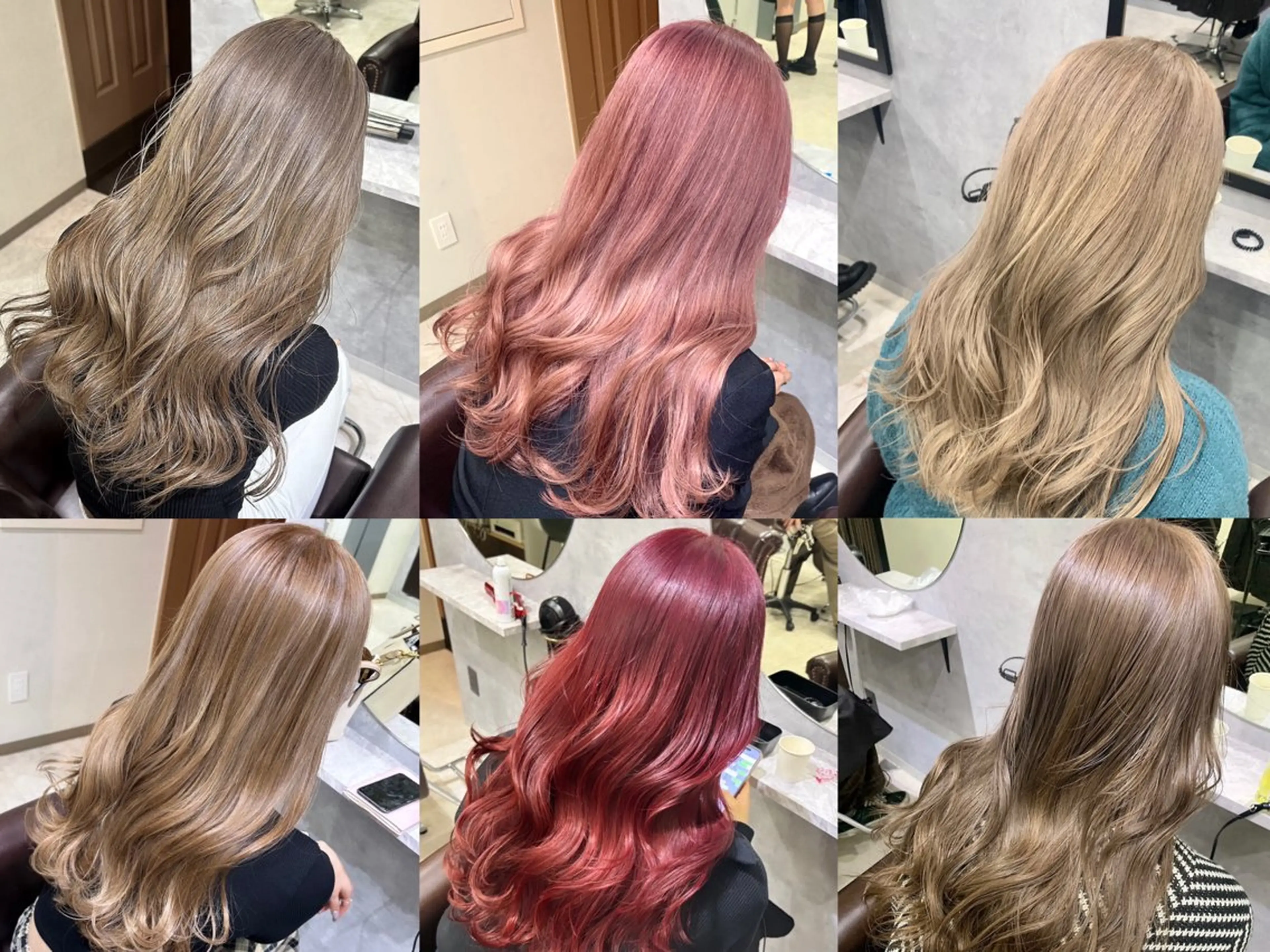 ロング 池袋/ダブルカラー GLADGE🩵のヘアスタイル