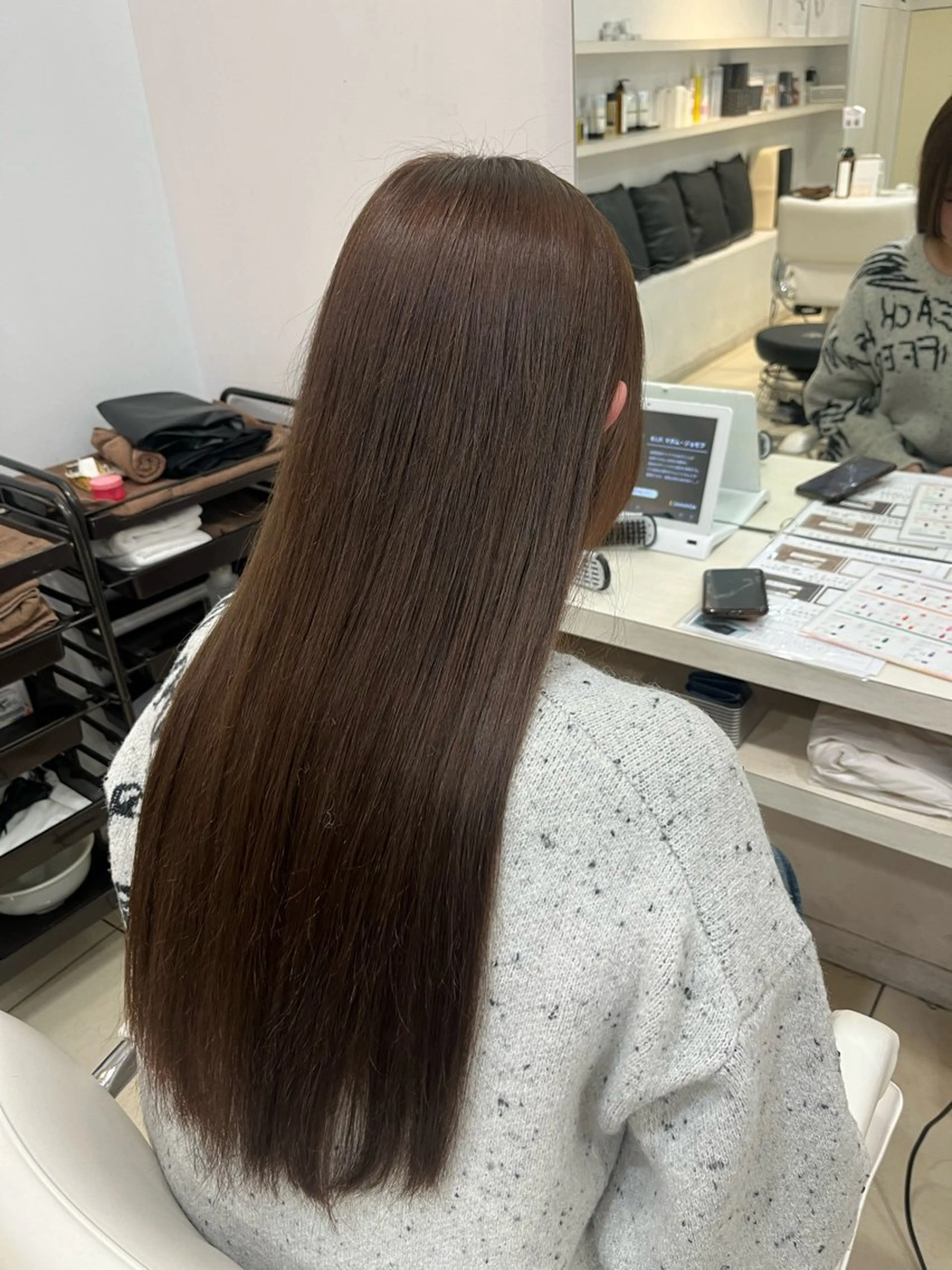 ロング カラー ベージュカラー ヘアカラー 🌿似合わせブリーチ 山岸樹璃🌿のヘアスタイル