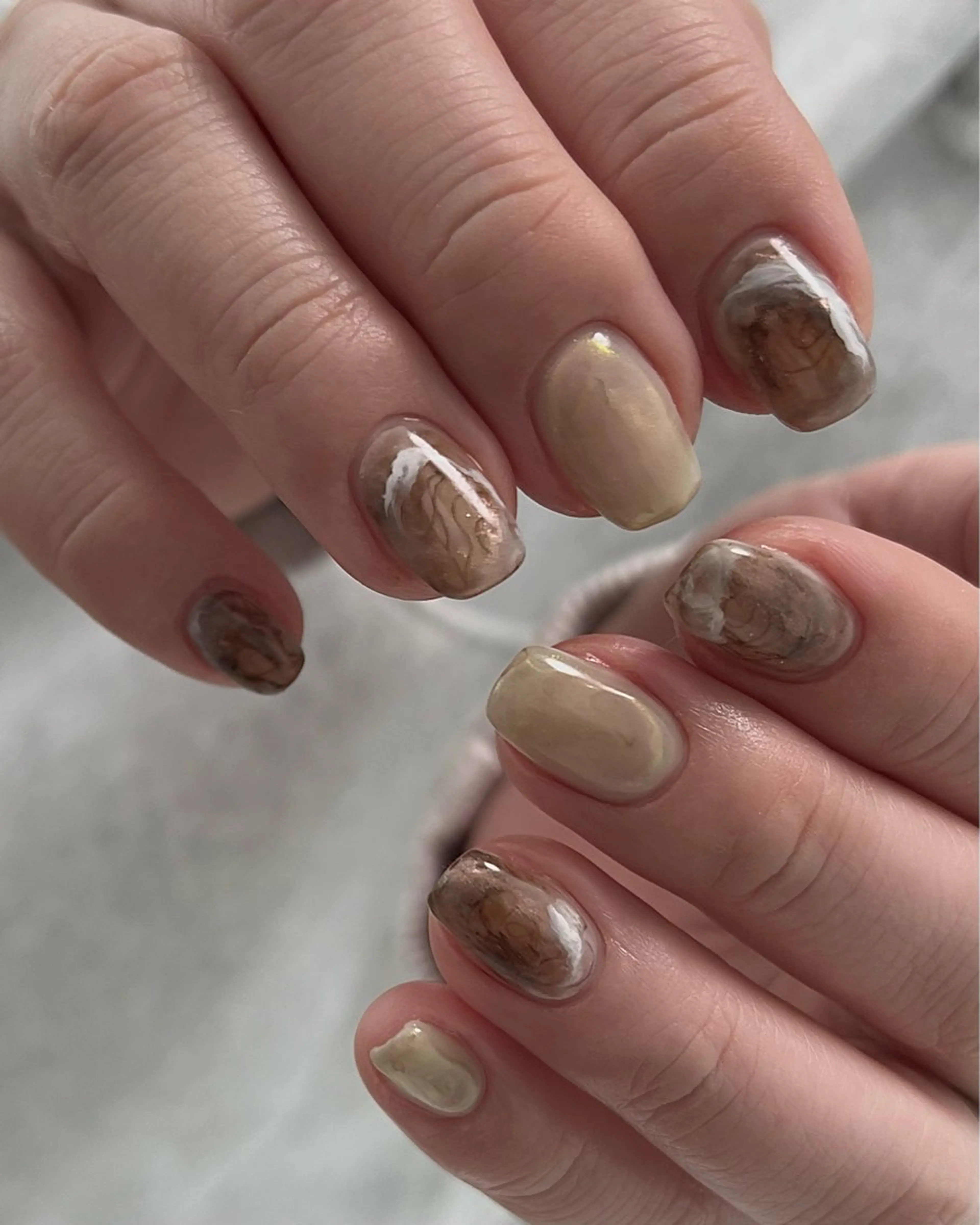 ネイル ハンドネイル ハンドケア nail salon una.のネイルデザイン