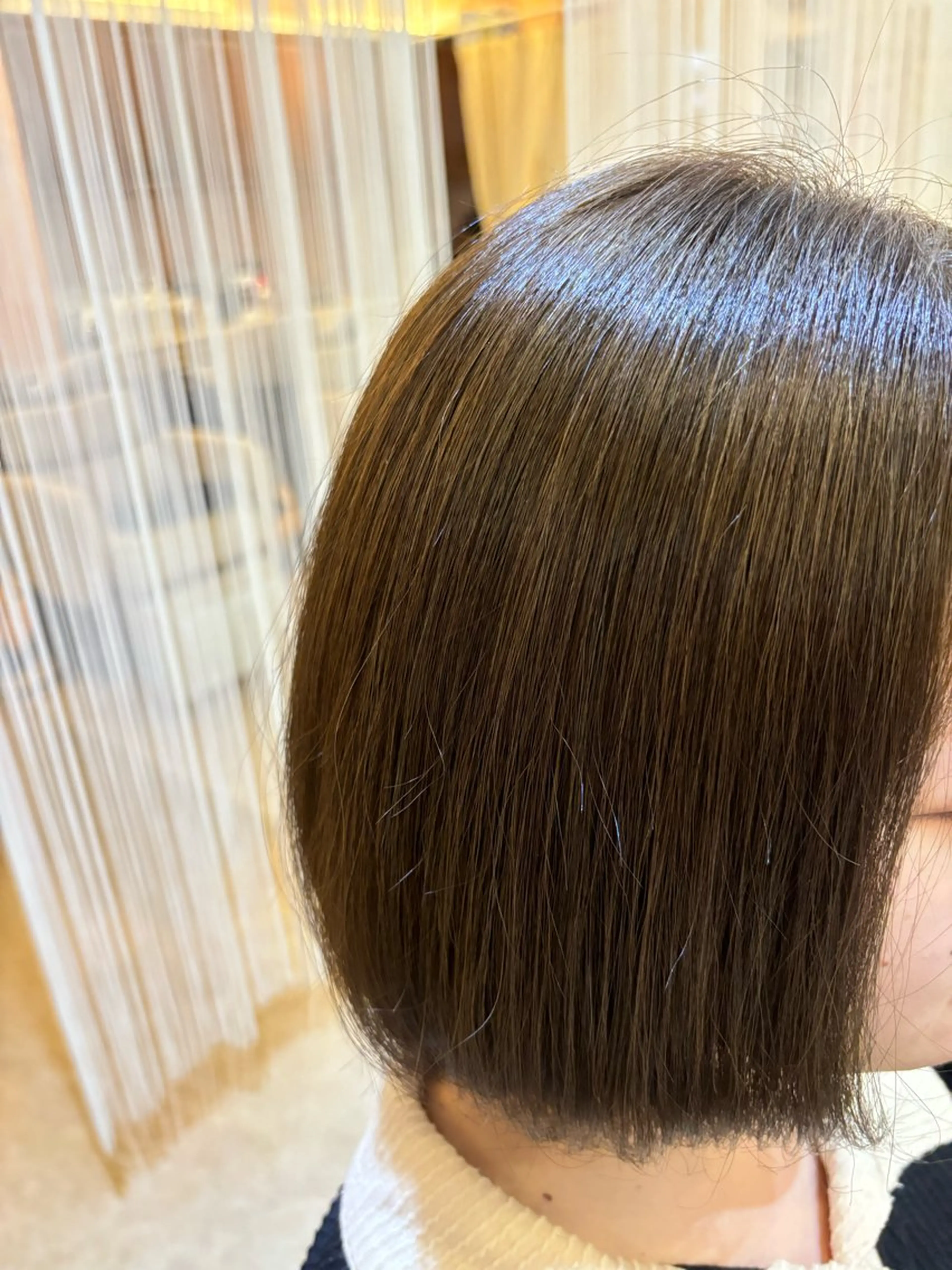 カラー 森山 実結のヘアスタイル