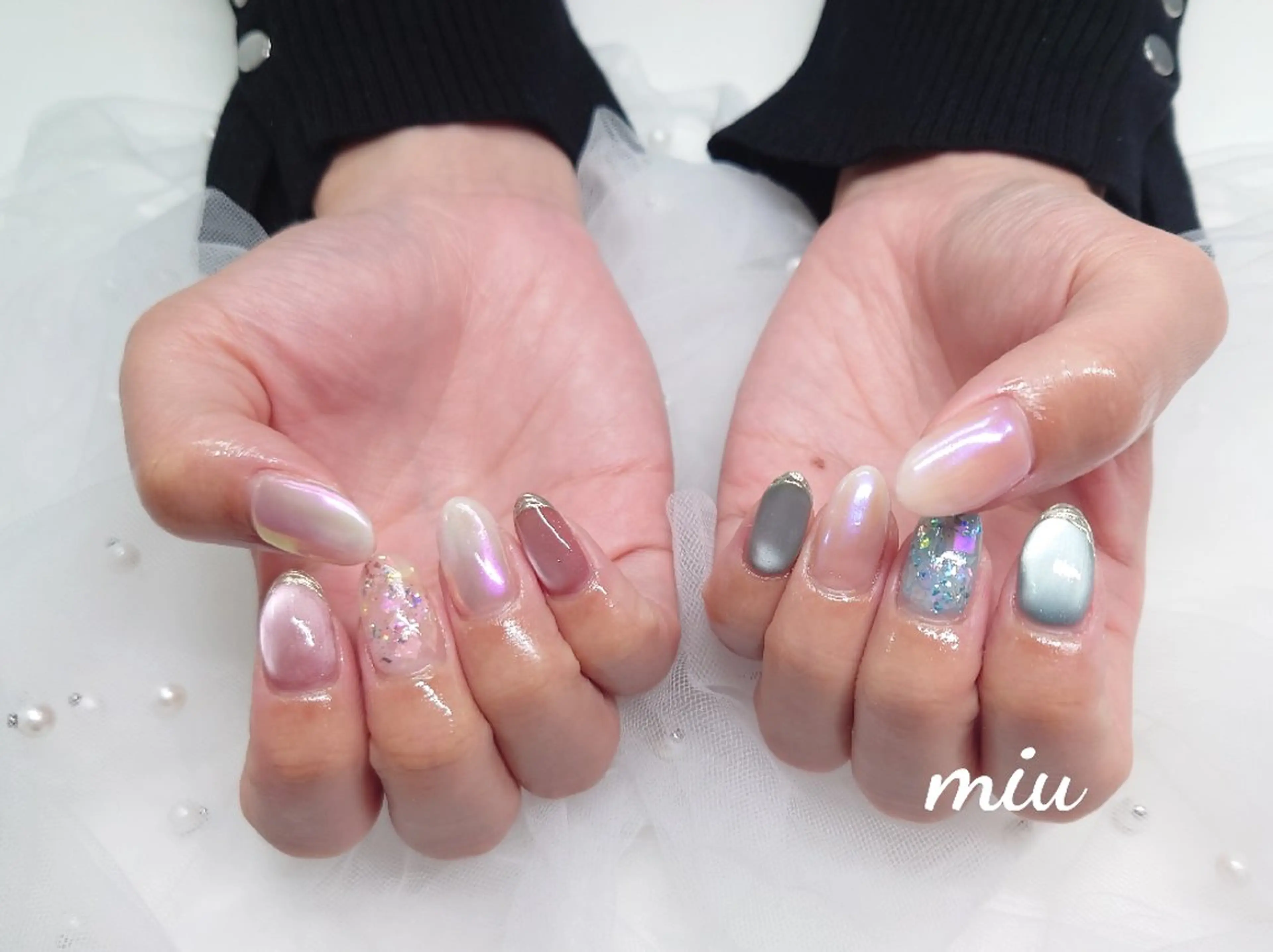 ネイル ハンドネイル miu nail亀戸 Momokaのネイルデザイン