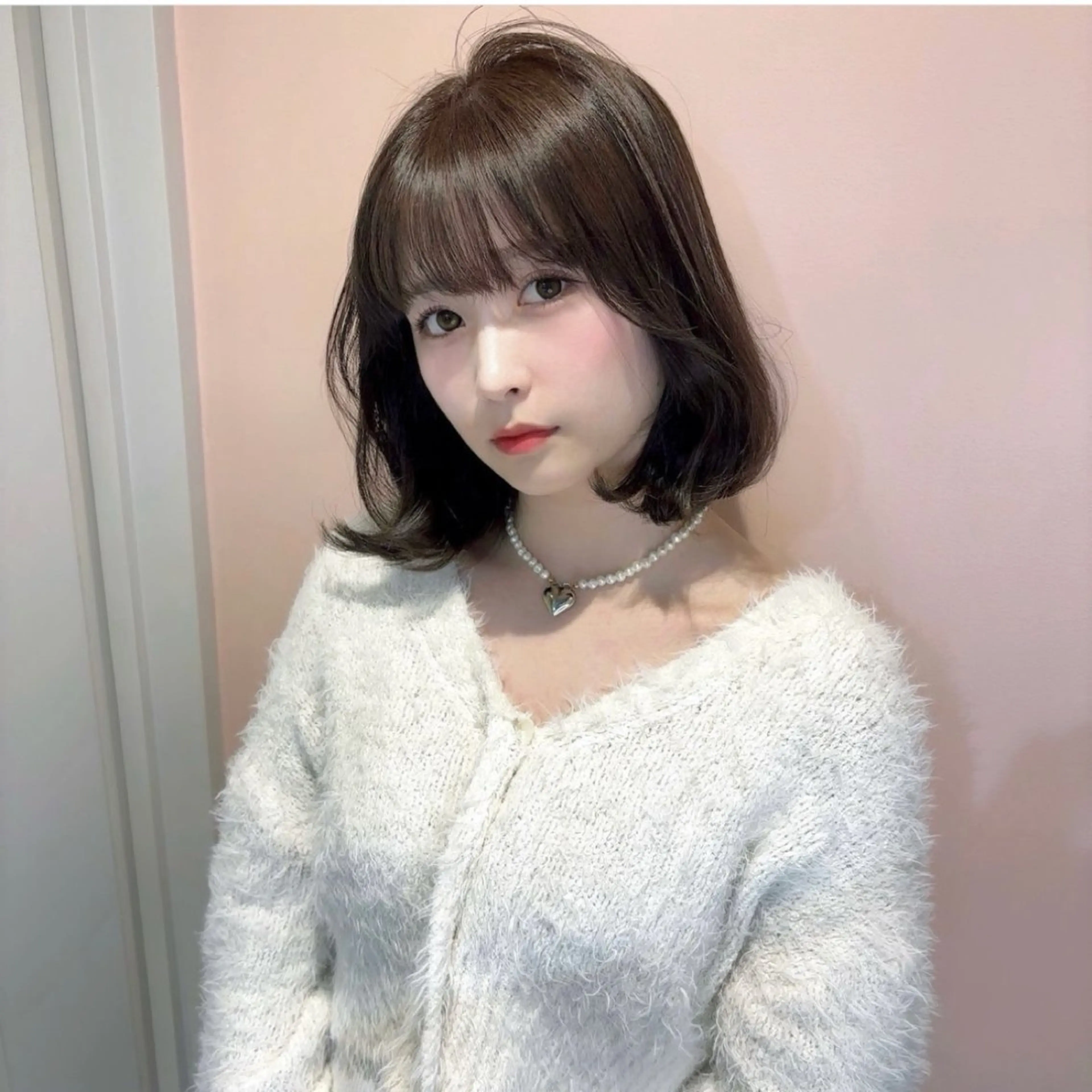 ショート カラー ヘアアレンジ ベージュカラー ブリーチ 透明感カラー ブリーチなしカラー ヘアカラー the path sora♡のヘアスタイル