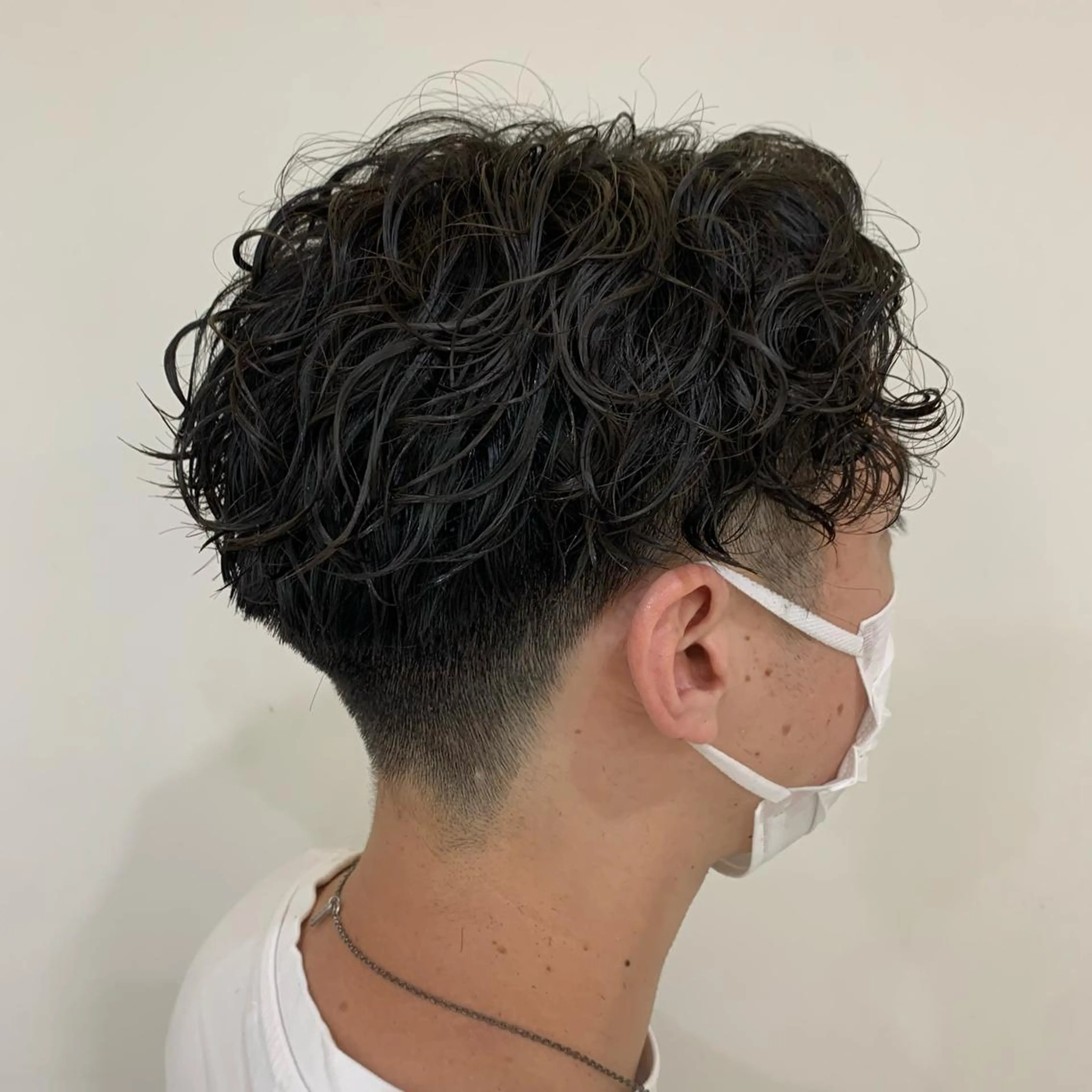 ショート メンズ メンズパーマ RIKA💙パーマ 艶カラー💙のヘアスタイル