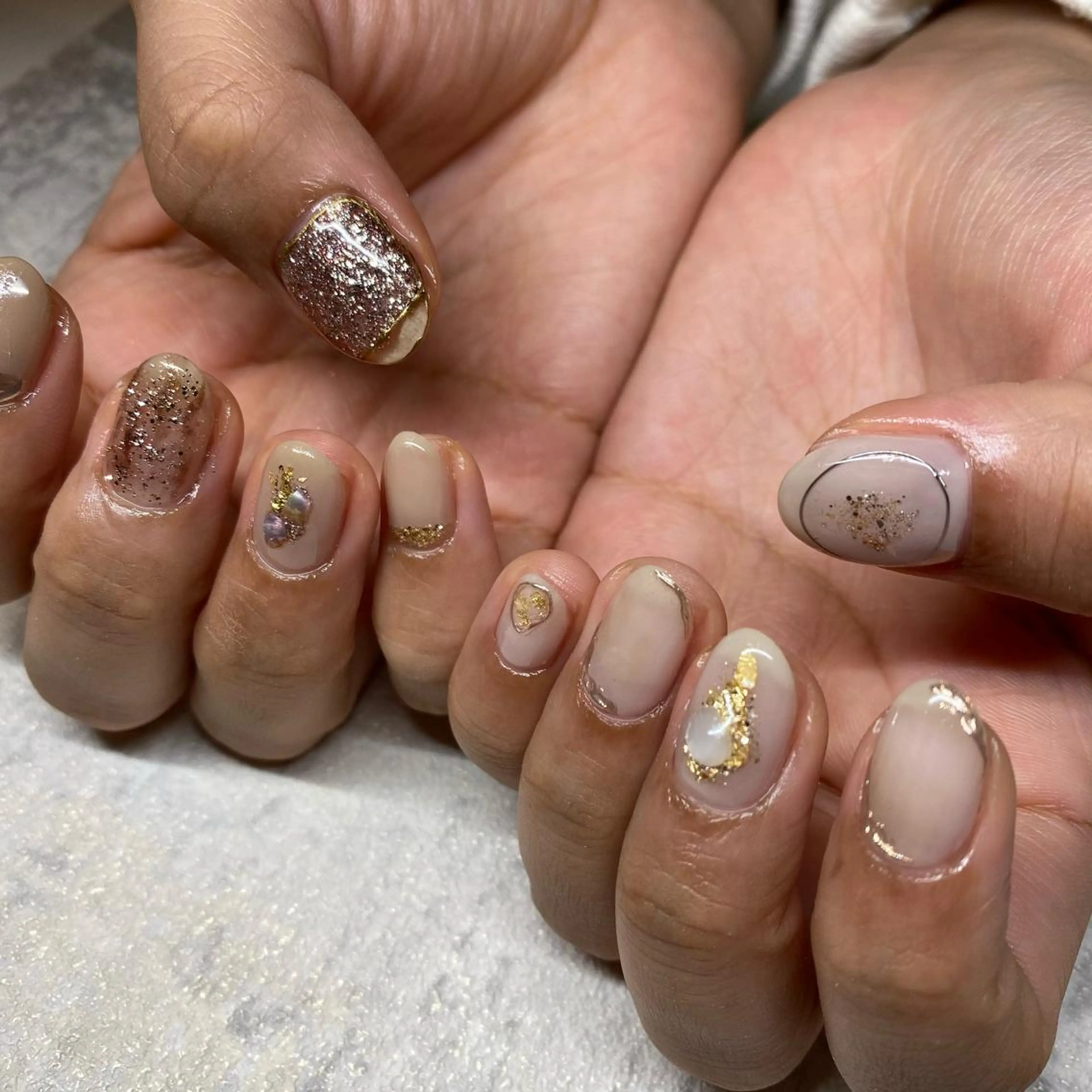 ネイル ハンドネイル NORA nail UMEDAのネイルデザイン