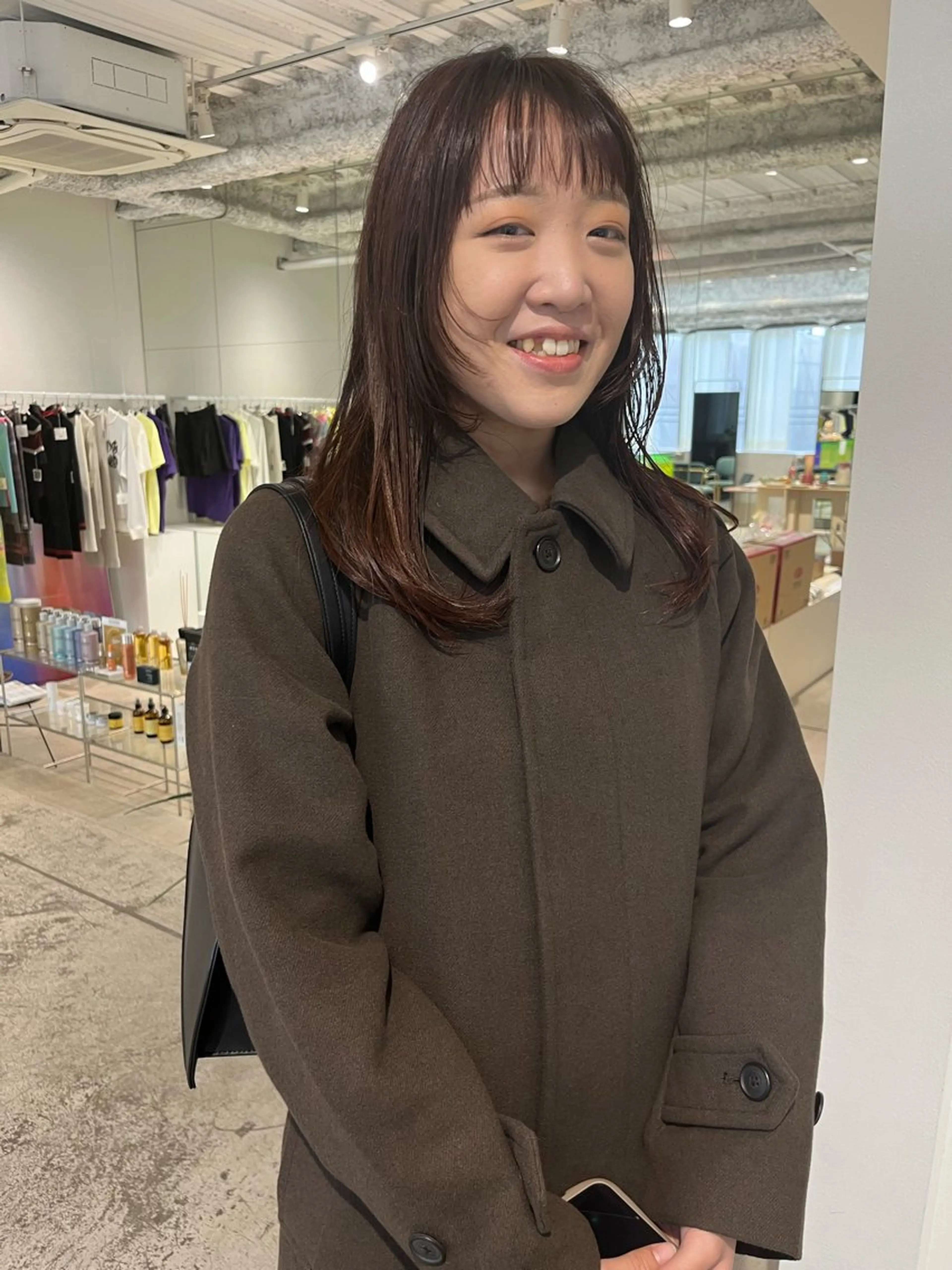 セミロング カラー ANY／ Nanaのヘアスタイル