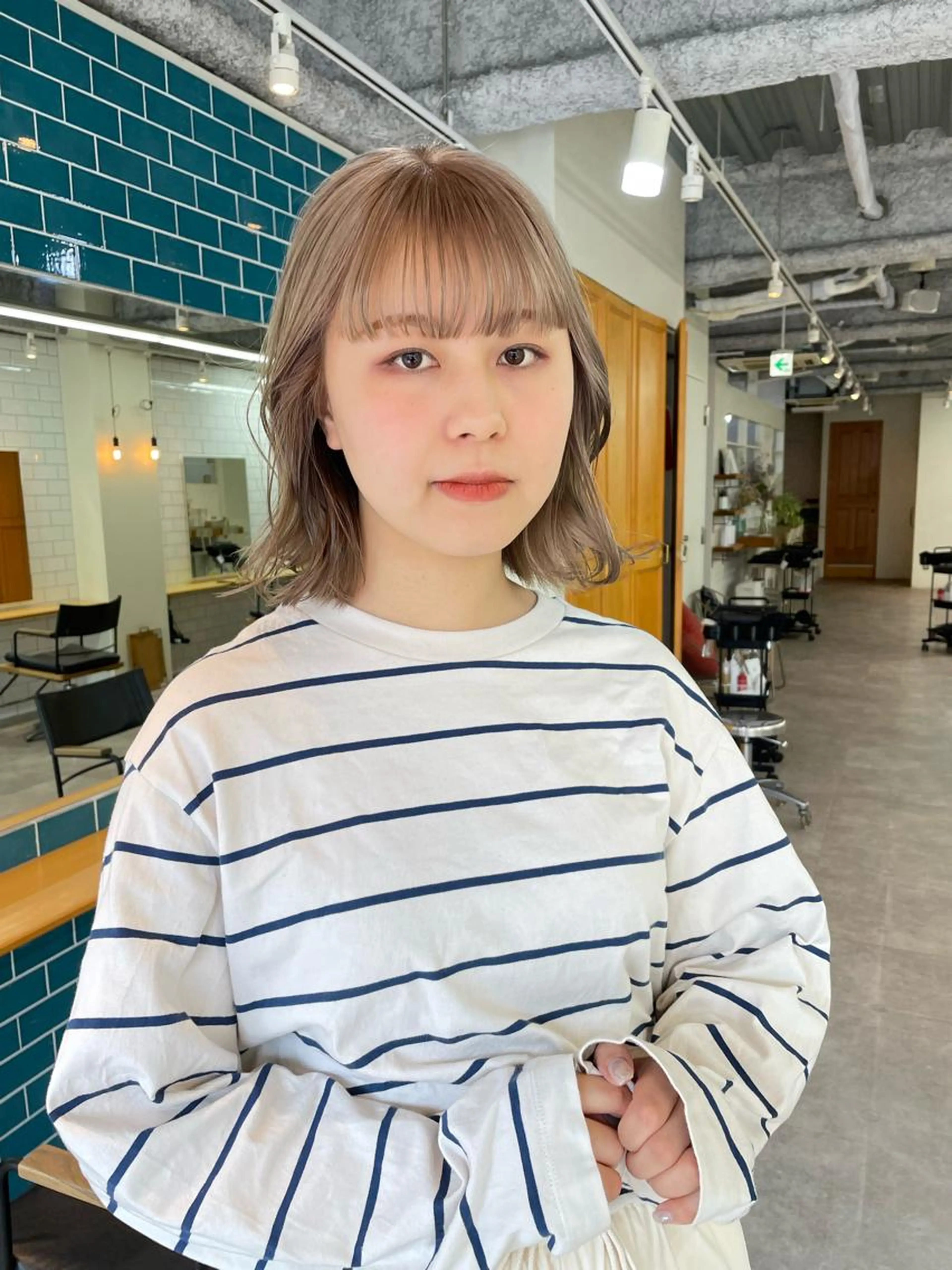 ○リタッチ(ケアブリーチ)+カラー+トリートメント○の写真