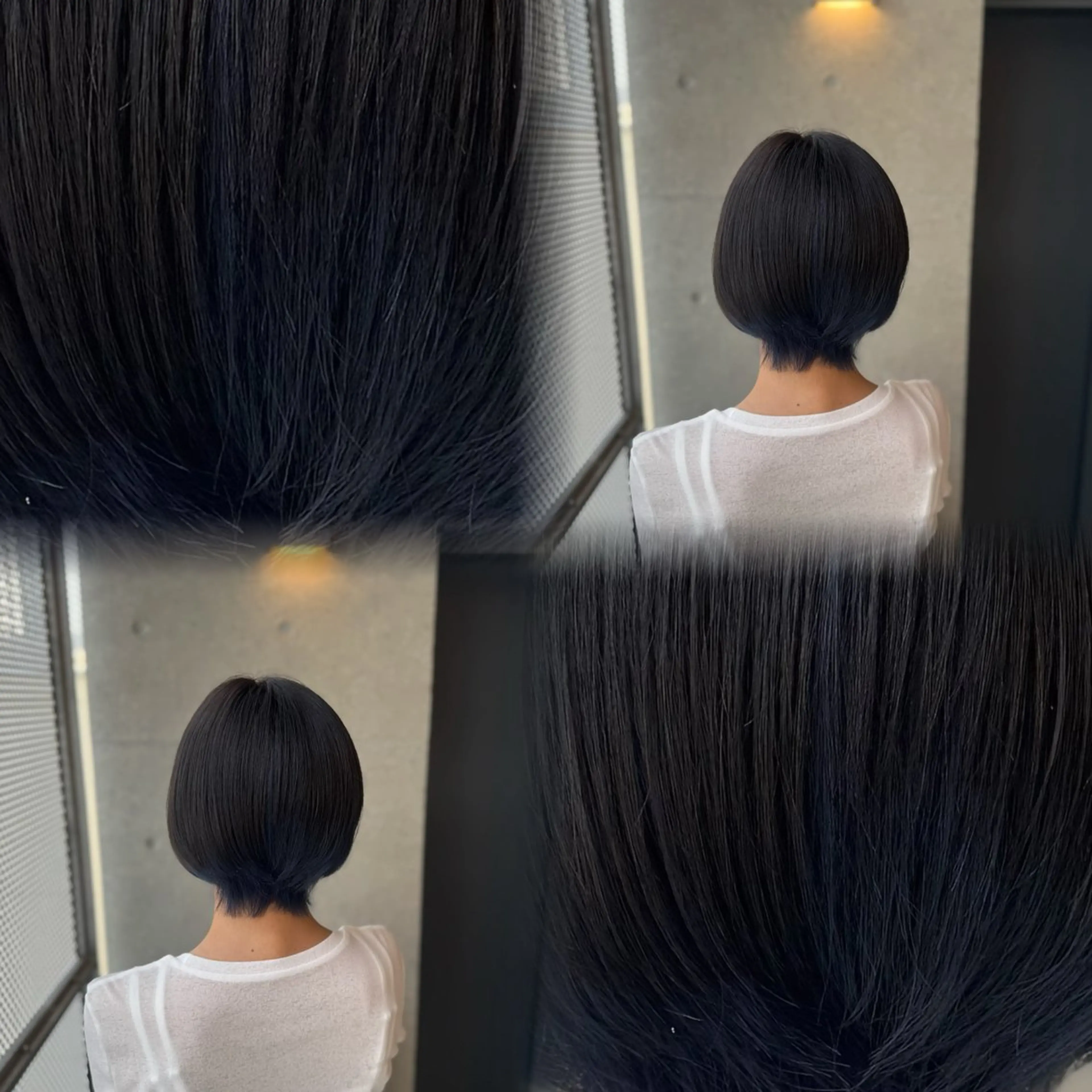 ショート カラー 髙橋 李里亜のヘアスタイル