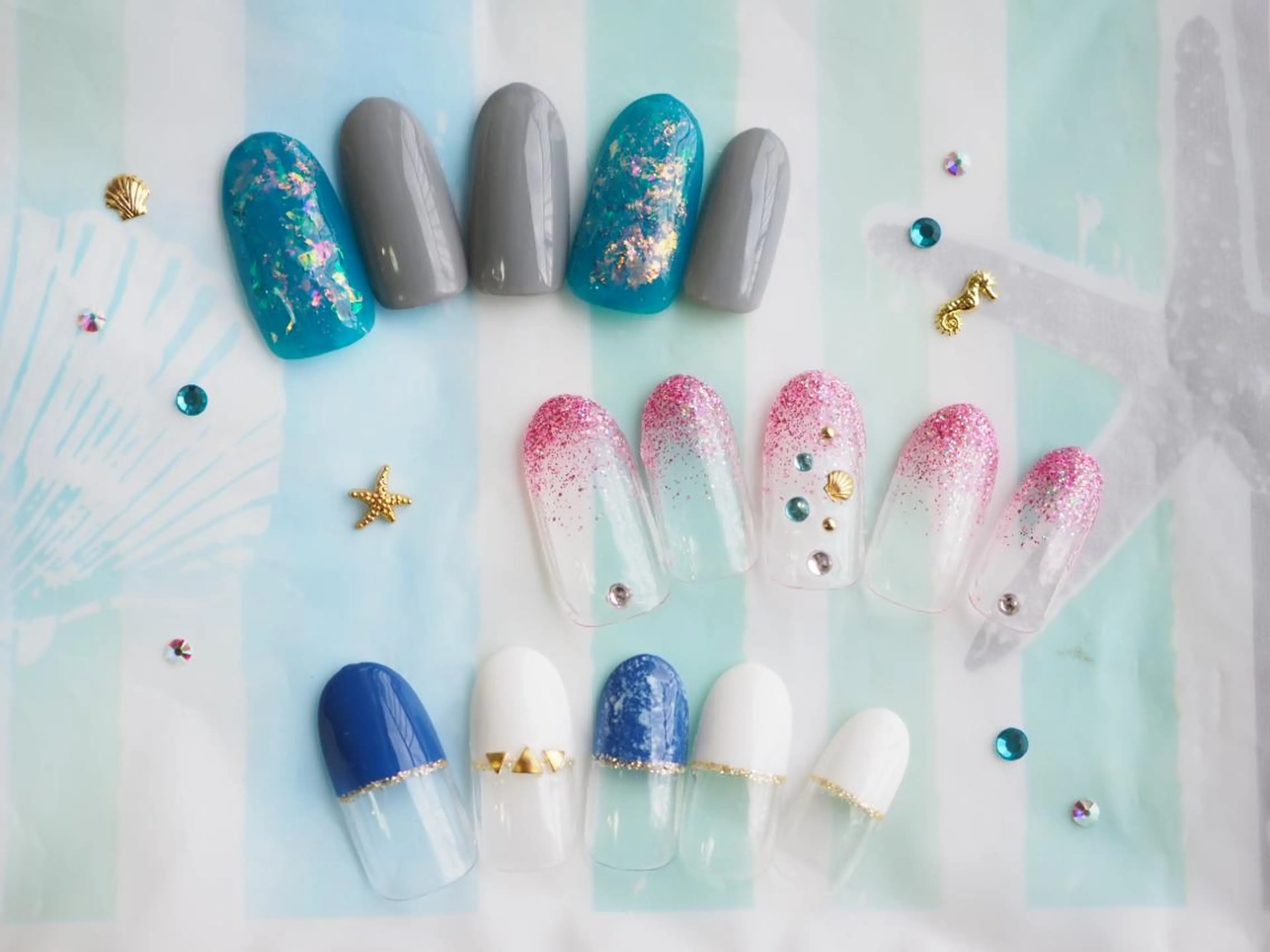 ネイル ハンドネイル フットネイル Verest 西荻窪のネイルデザイン