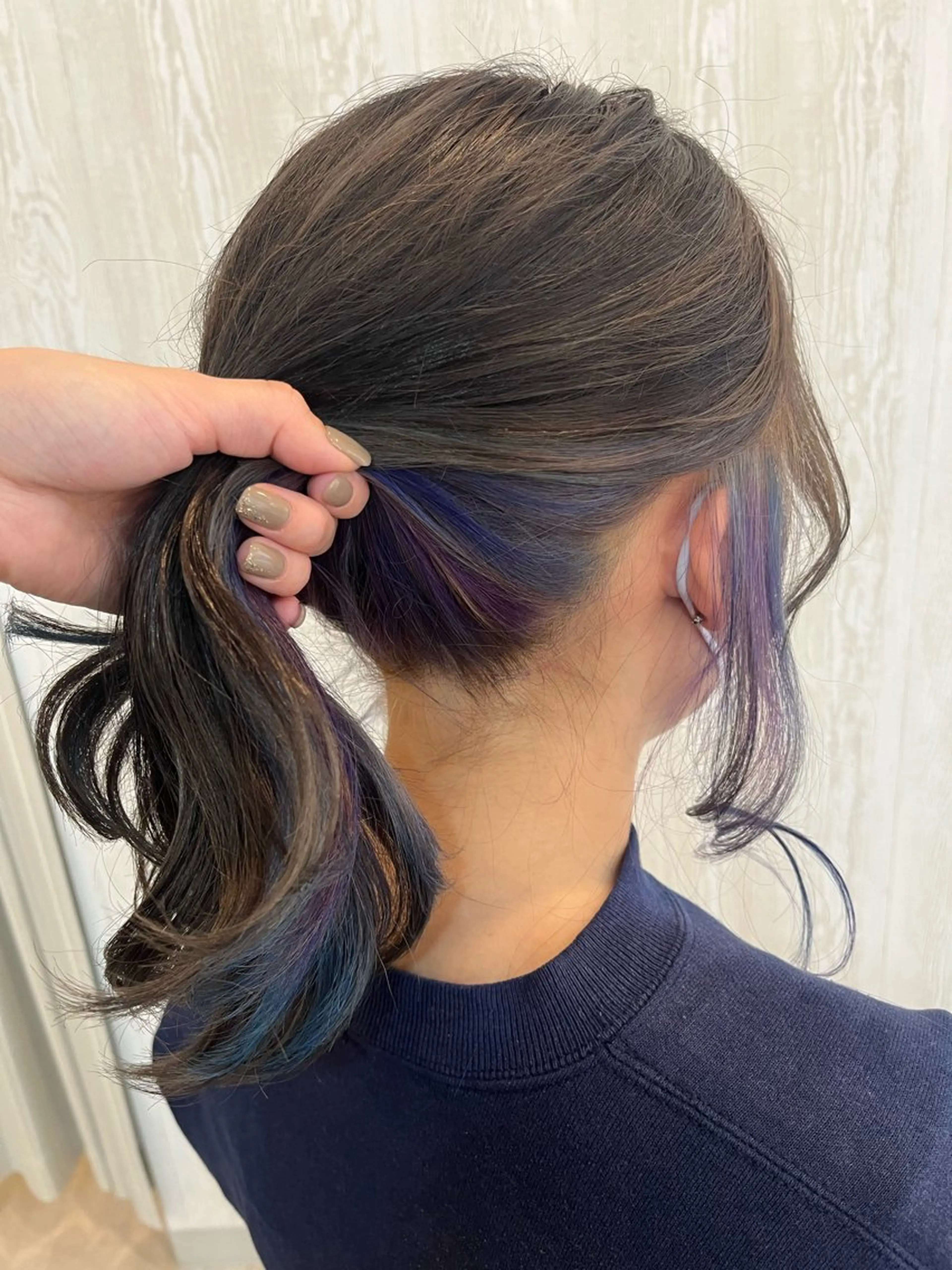 セミロング カラー インナーカラー ヘアカラー トリートメント 💖縮毛矯正 💖　MISAKIのヘアスタイル