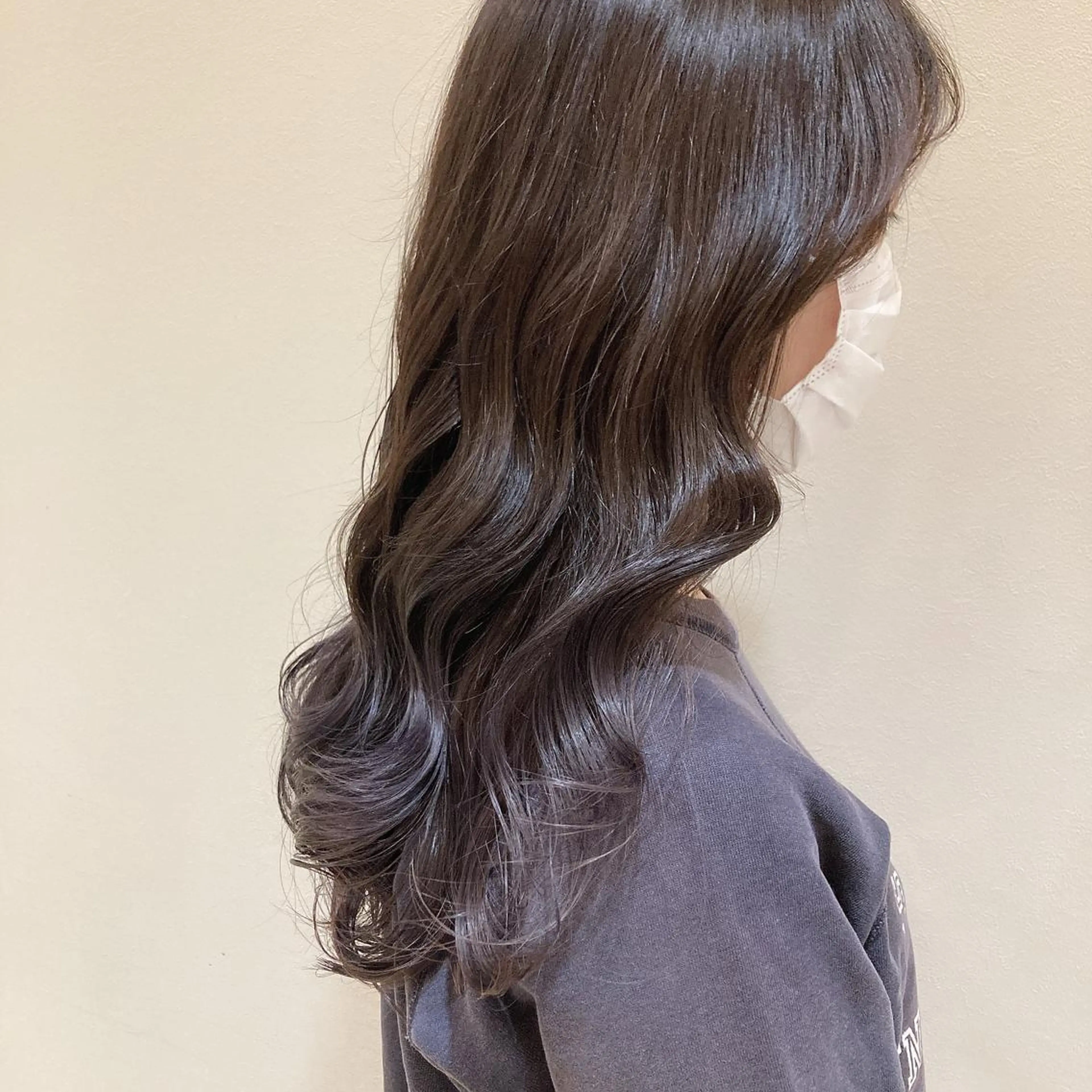 セミロング カラー hair salon mtm所属・🕊mtm🫧梅田/ 定額制/透明感/艶髪のヘアスタイル