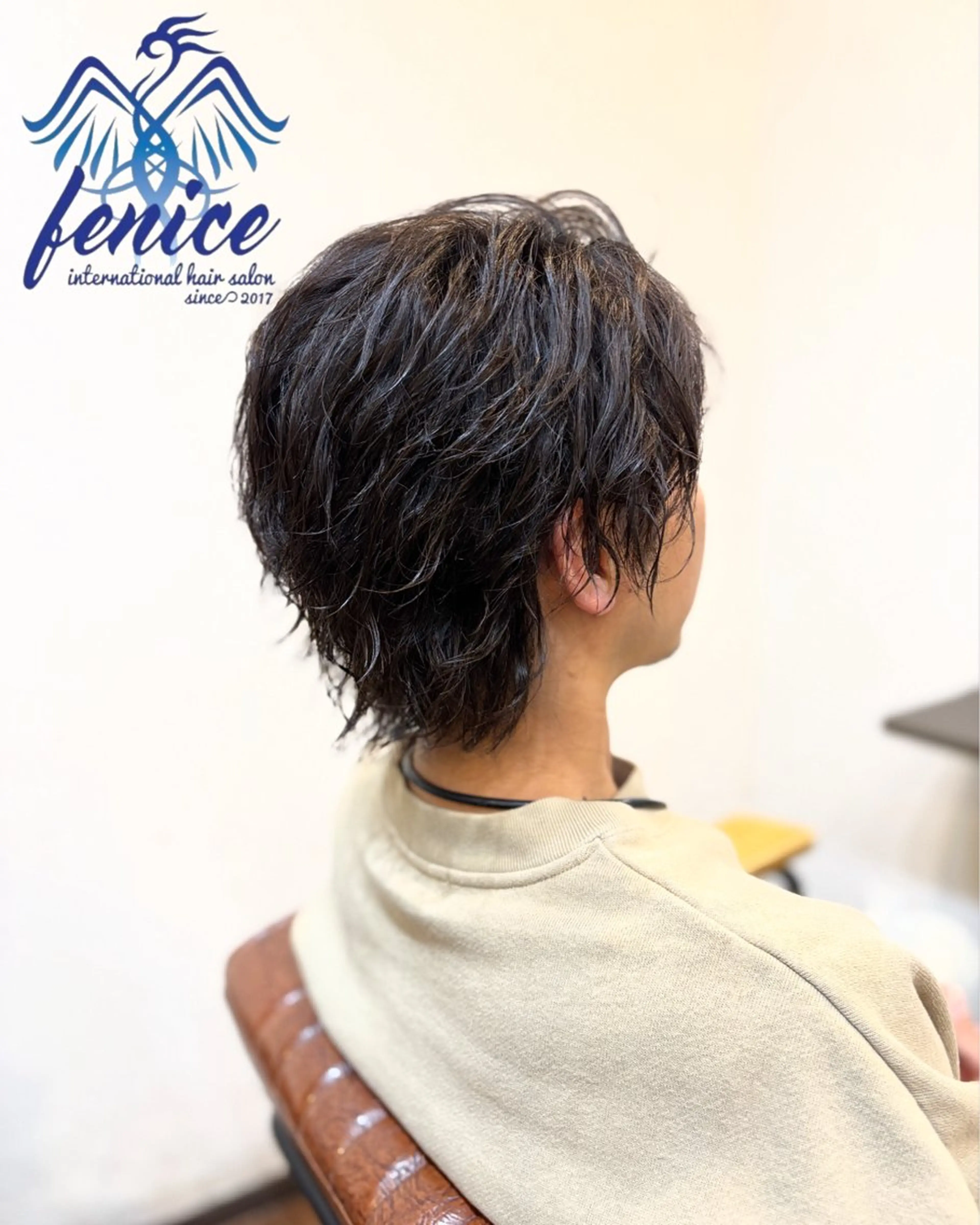 ショート パーマ メンズ ☀️夏季限定メニュー 中山大輔🔥のヘアスタイル
