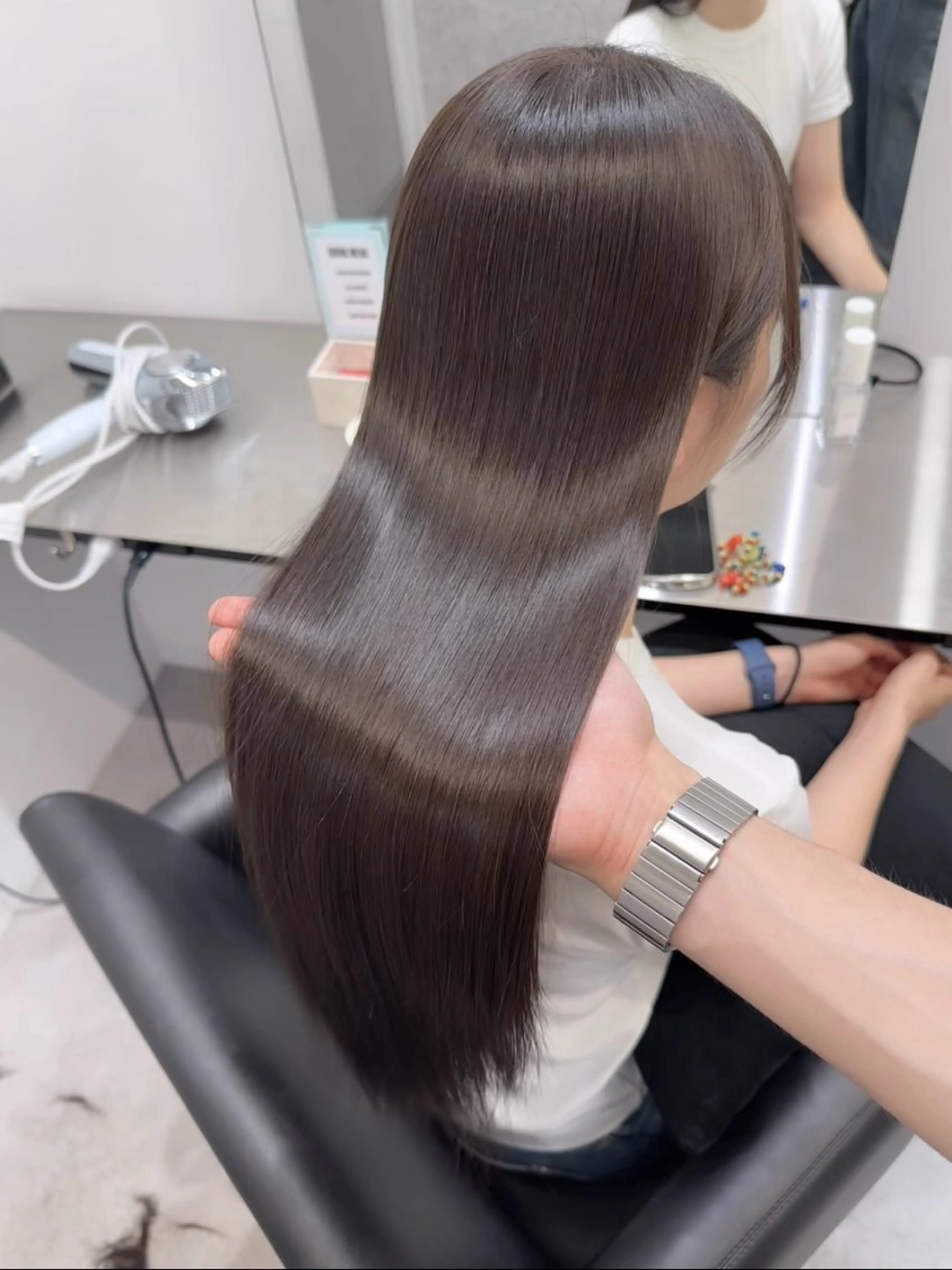 ロング カラー ヘアカラー トリートメント Core Haruのヘアスタイル