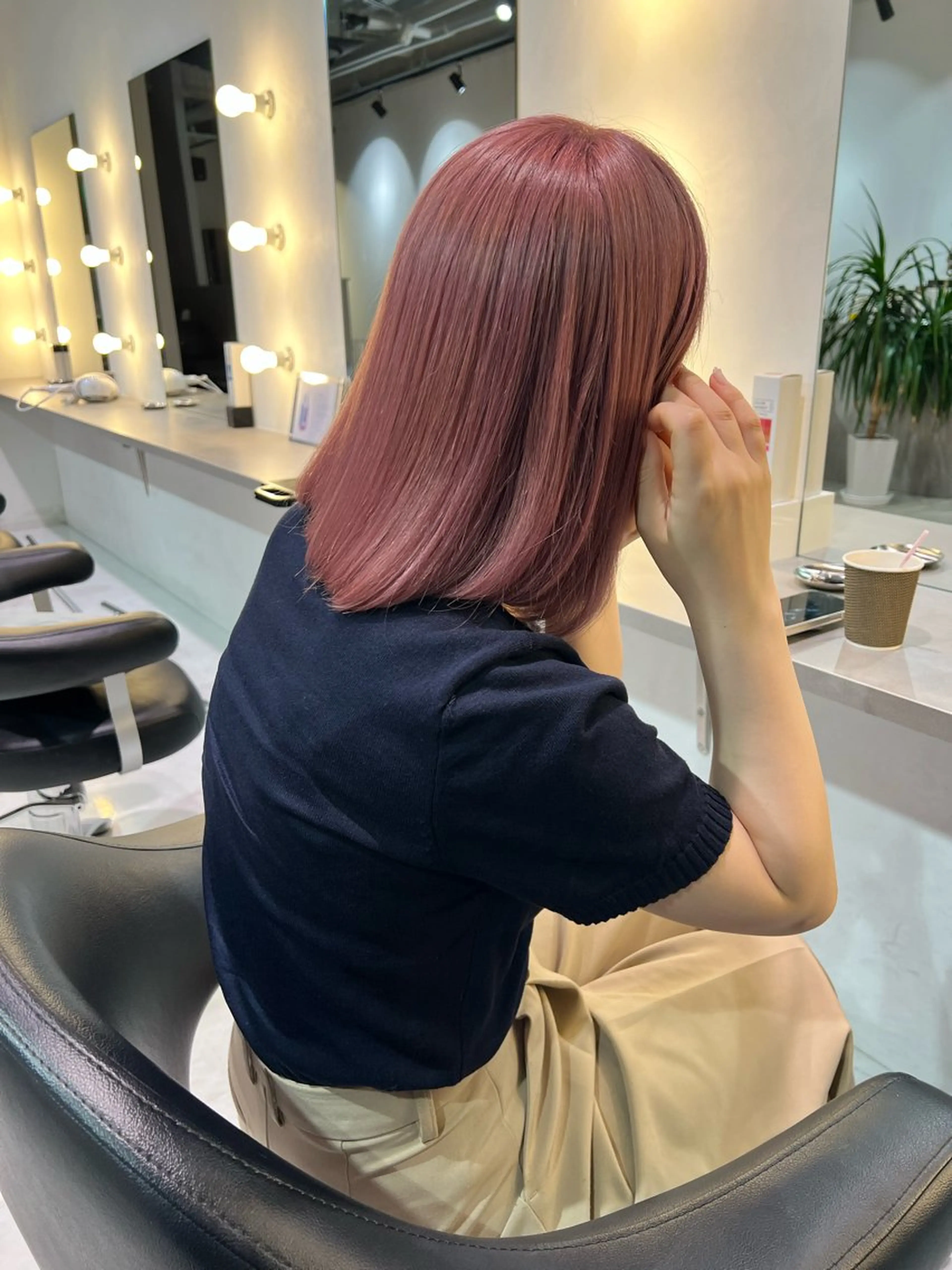 ミディアム ヘアカラー トリートメント ALL HAIR所属・ALL  HAIR 大河由実のヘアスタイル