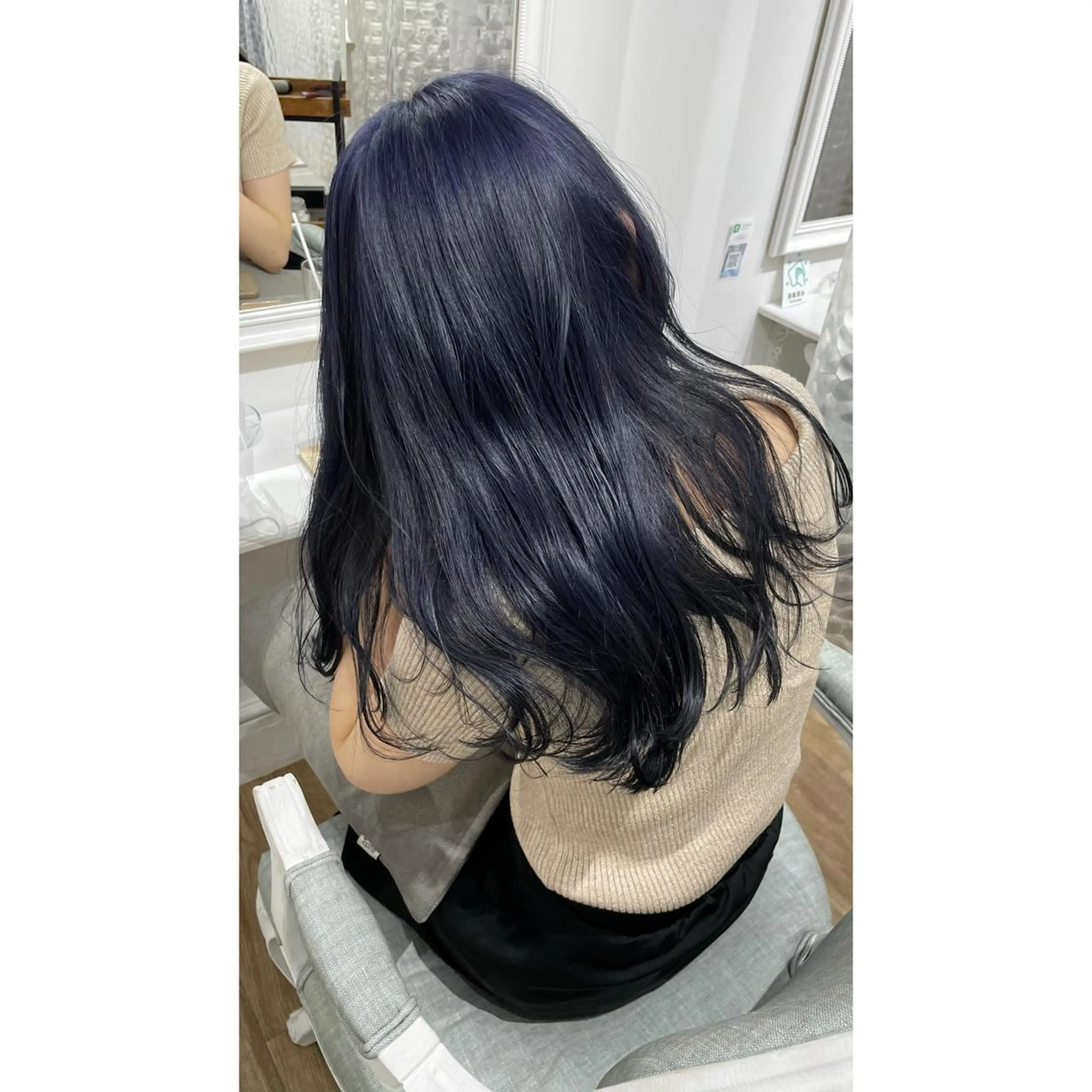 ロング カラー ヘアカラー トリートメント 梅田/髪質改善カラー ❄︎ mikiのヘアスタイル