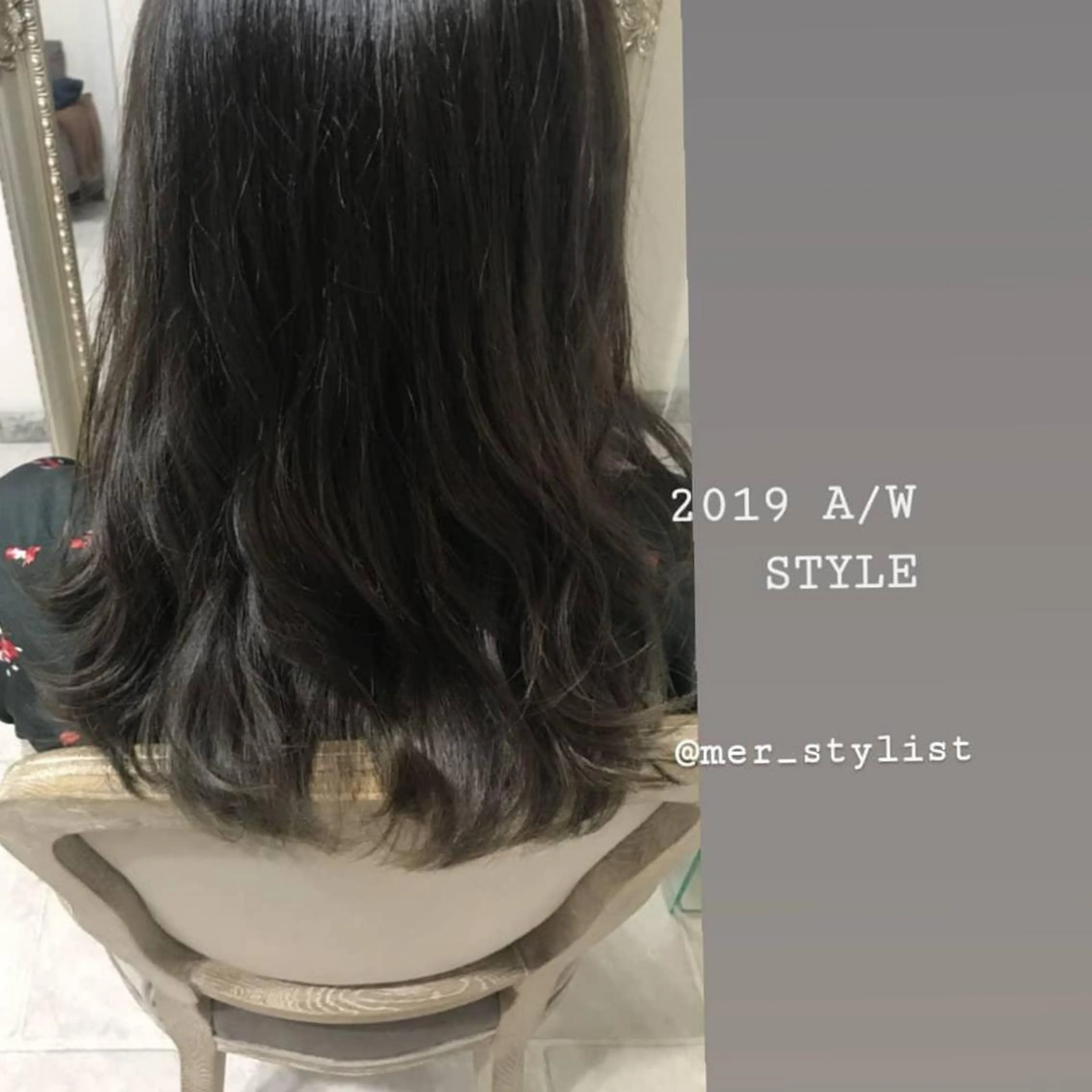 カラー ヘアアレンジ ロング See by merのマツエク・マツパデザイン