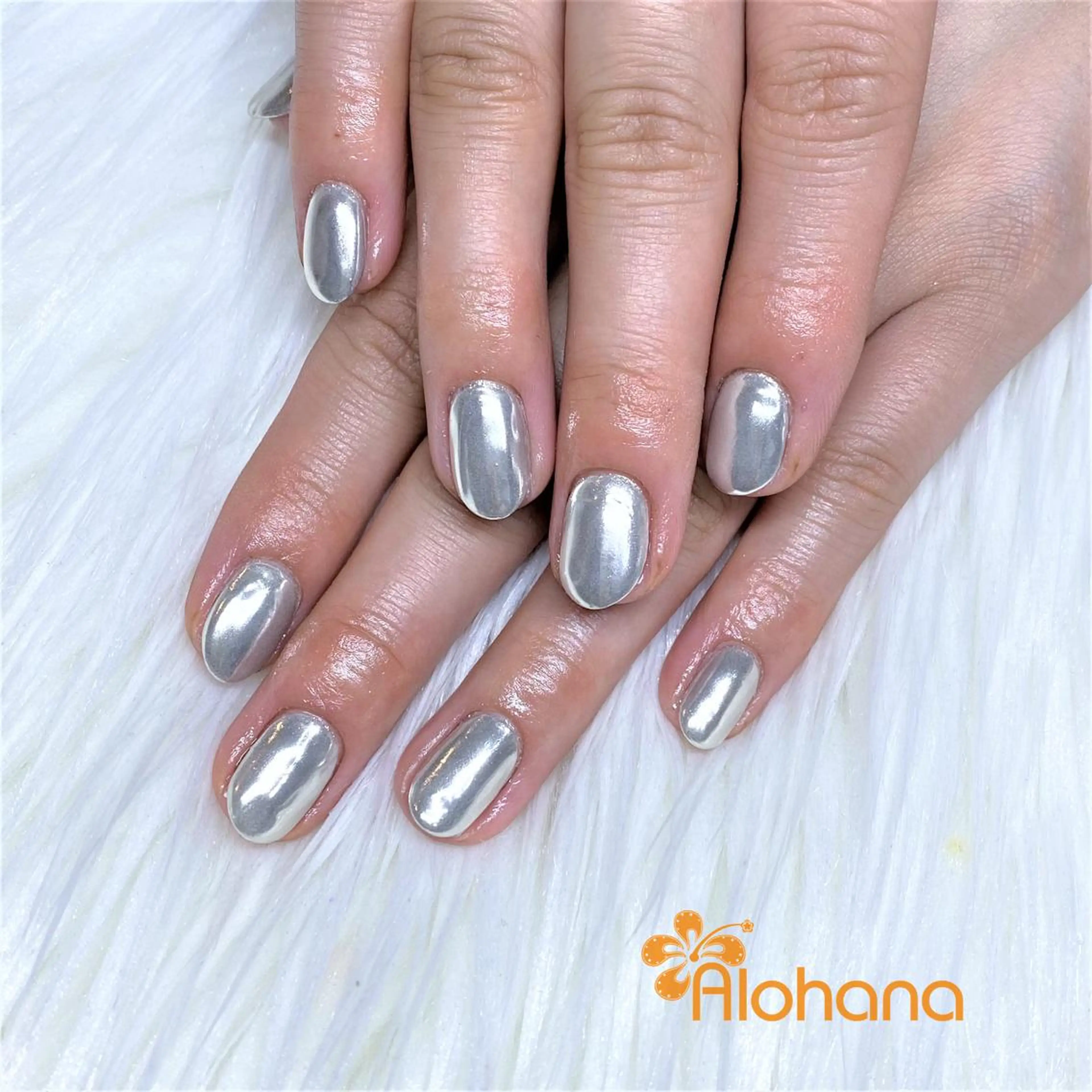 ネイル ミラーネイル Alohana所属・Alohana Minaのネイルデザイン