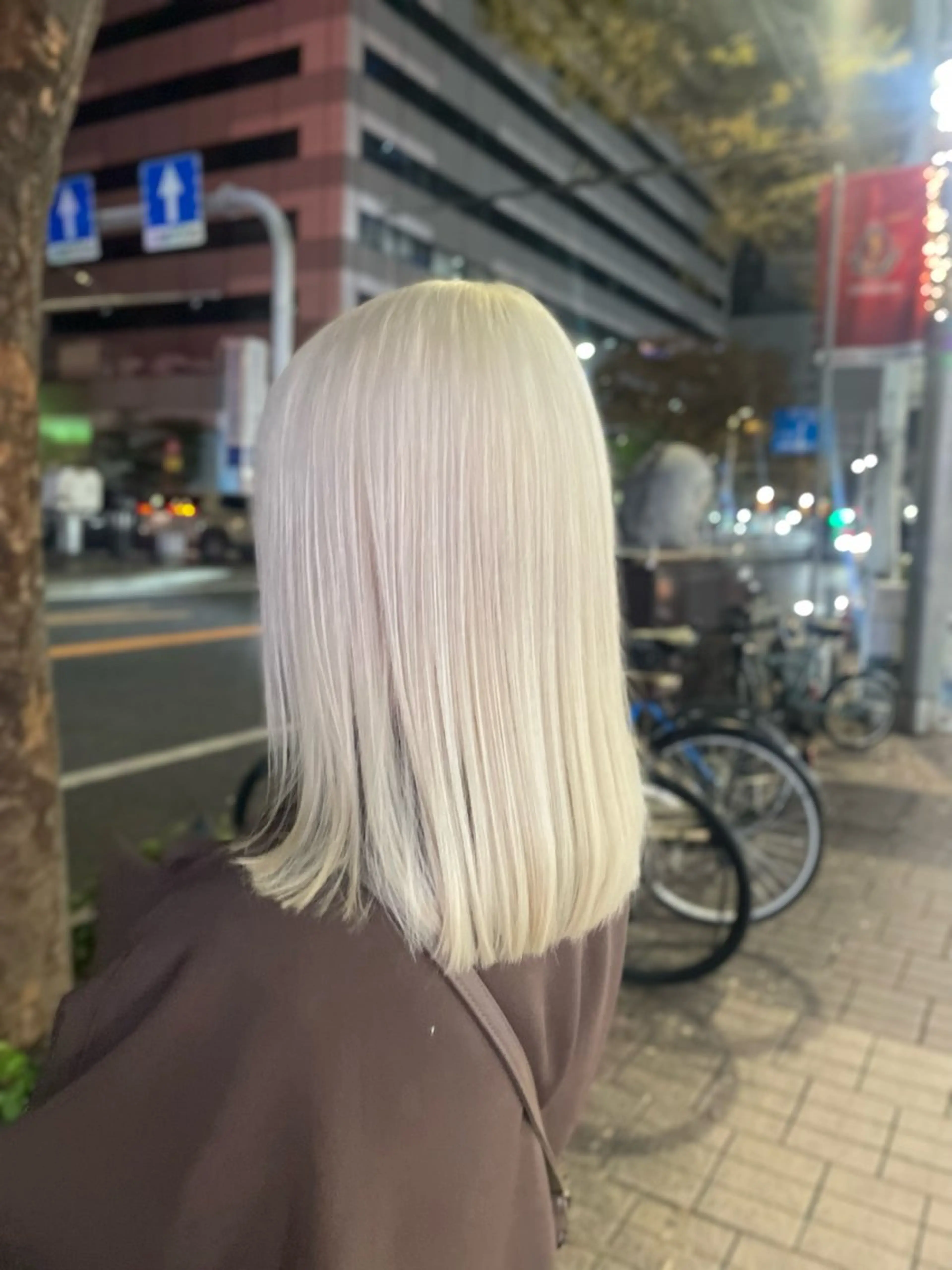 カラー inq名駅所属・今池/艶髪 髪質改善🦋柿下のヘアスタイル