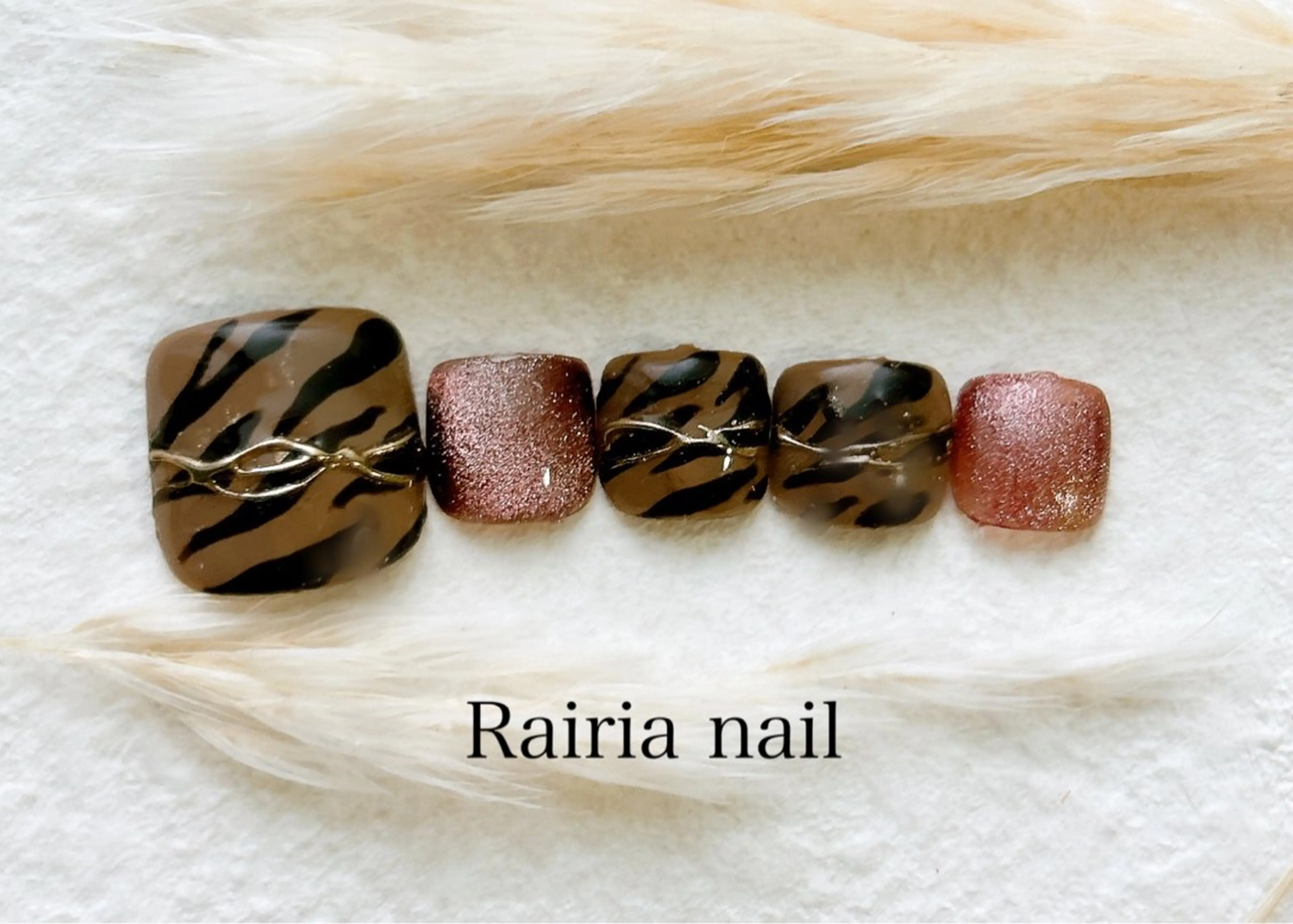 ネイル アートネイル ジェルネイル 持ち込み ニュアンスネイル パラジェル Rairia nail本八幡店のネイルデザイン