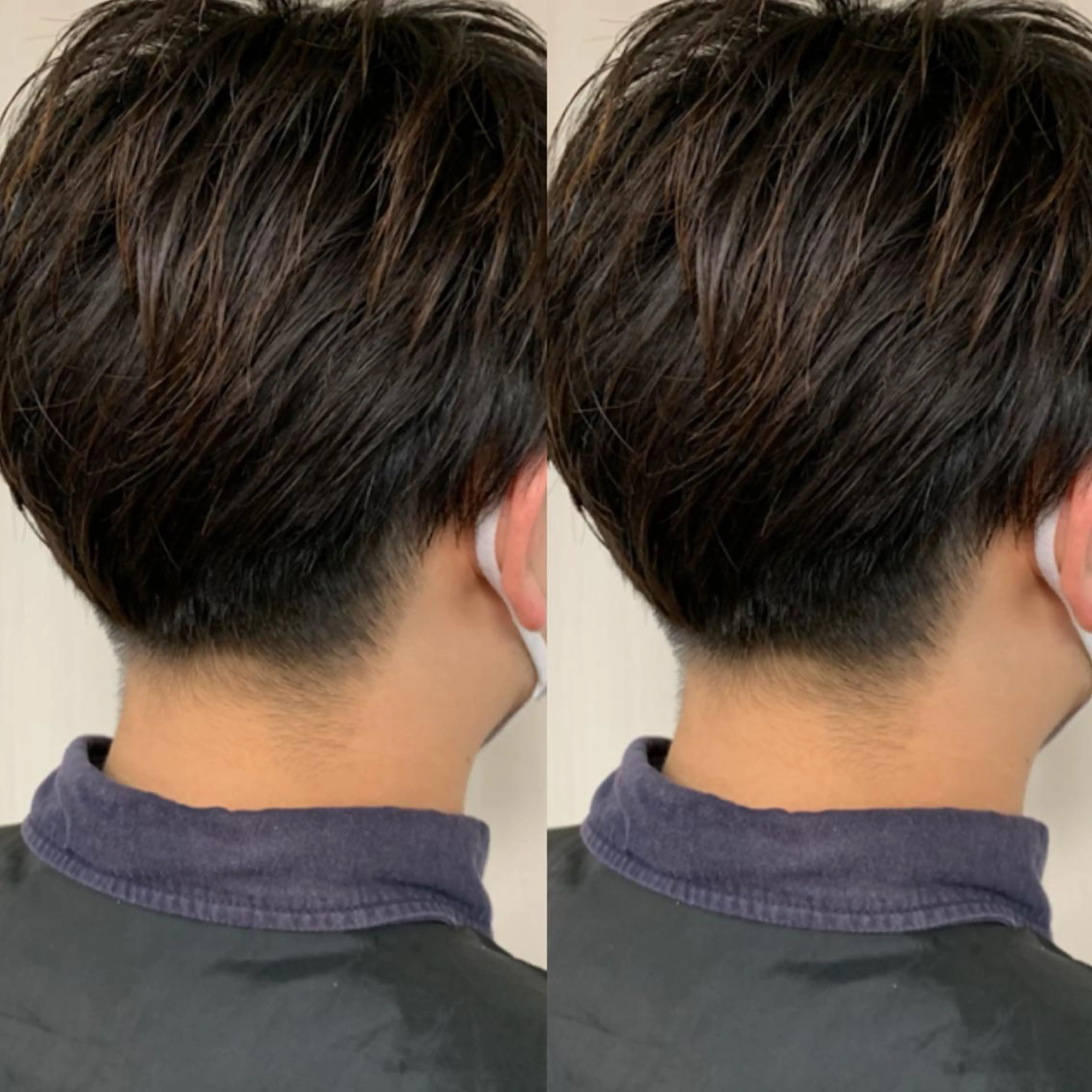 ショート メンズ ウスイマイコ カット/ケアカラーのヘアスタイル