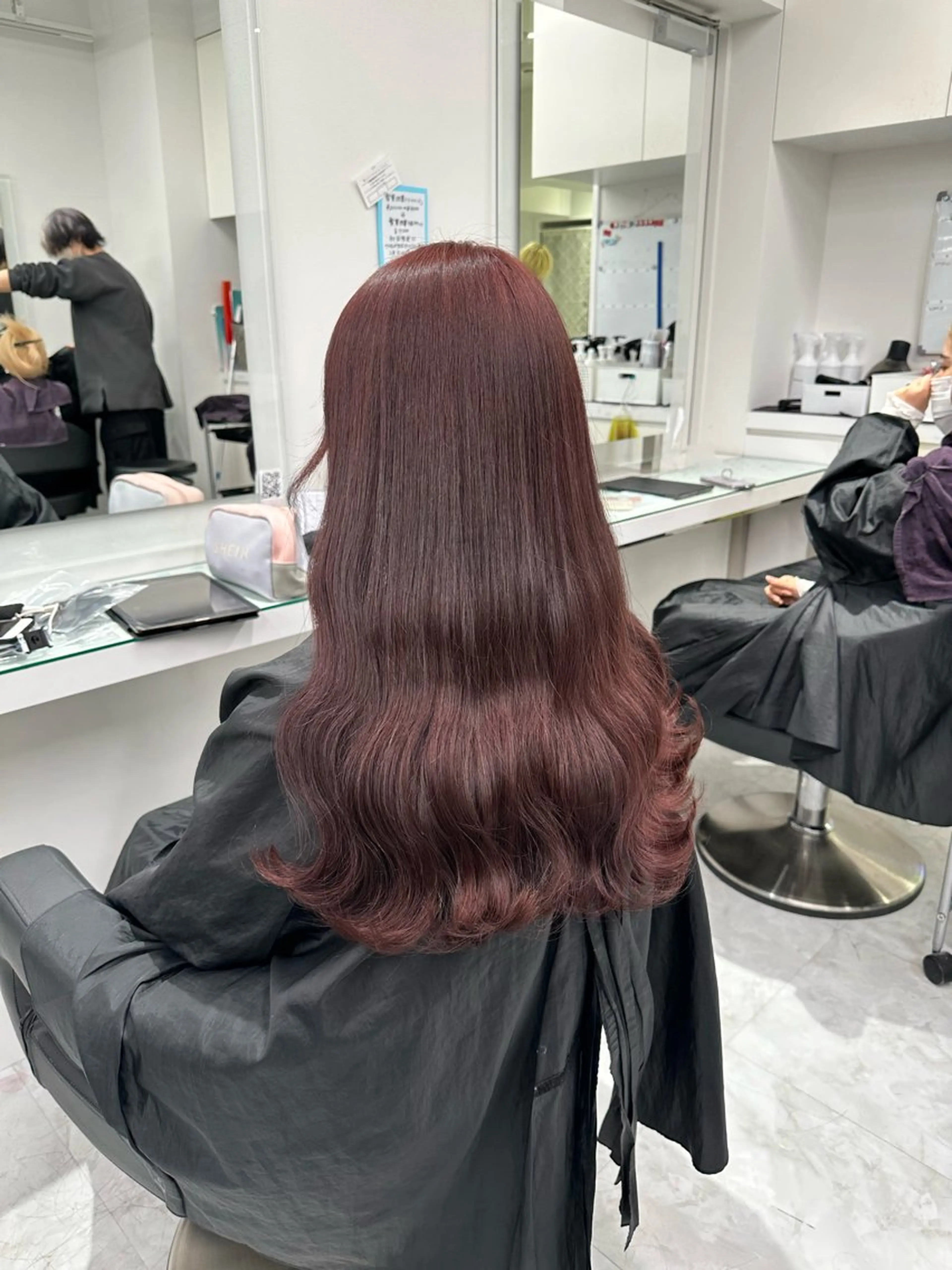 カラー マンツーマン/原宿/ 透明感カラー⭐️のヘアスタイル
