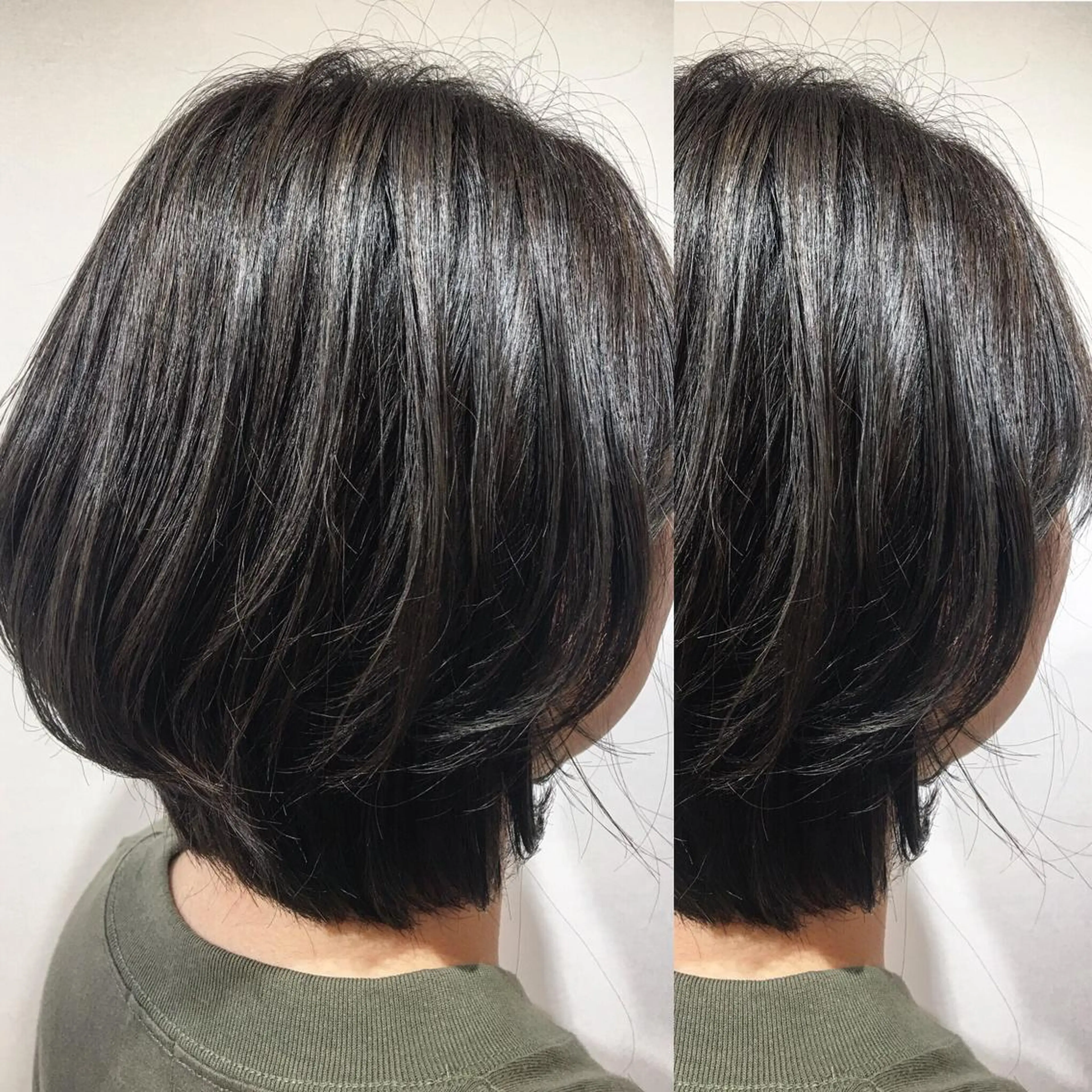 ミディアム カラー box  mico. mutsumiのヘアスタイル