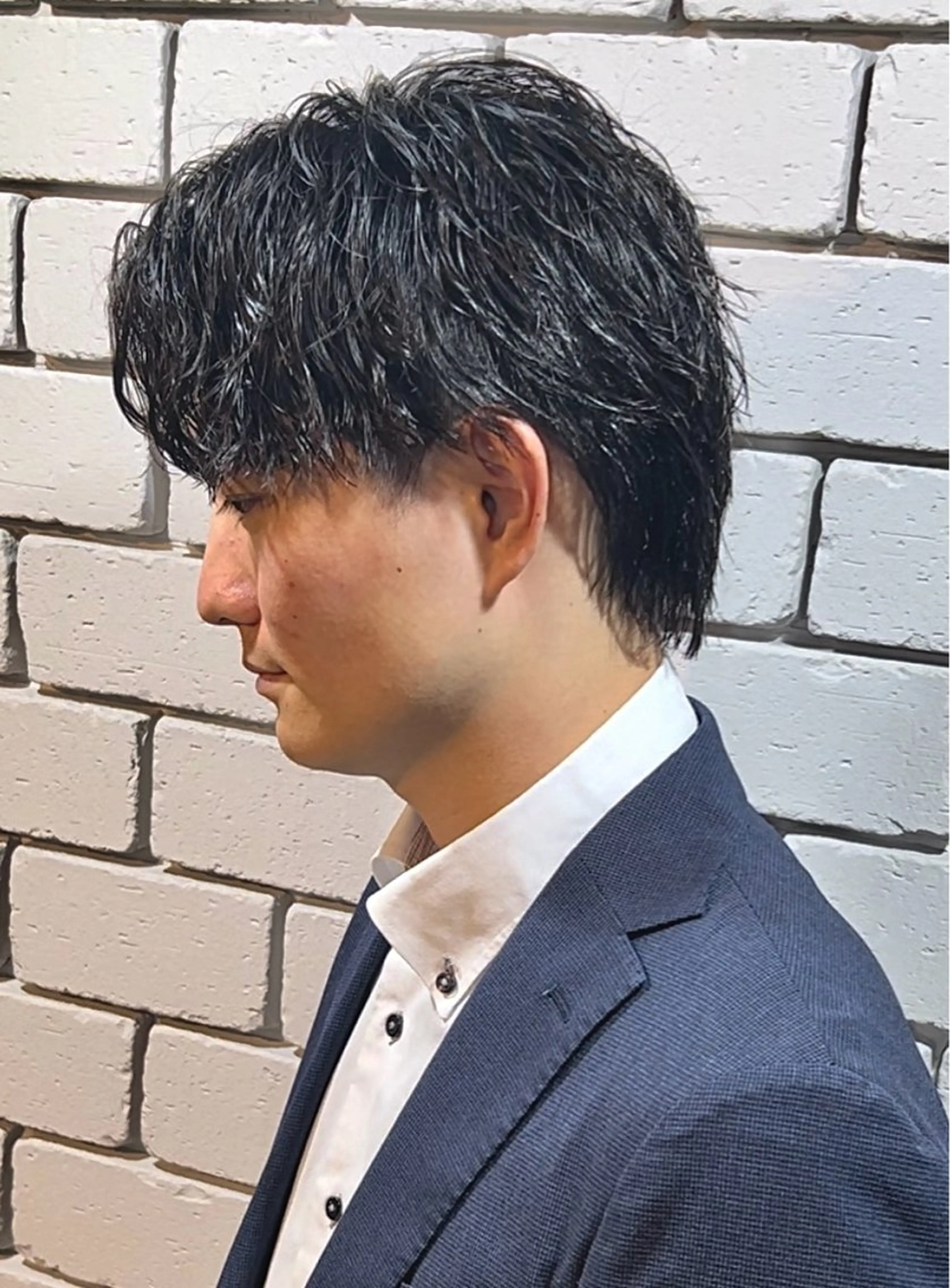 ショート パーマ メンズ カット パーマ ヘッドスパ men’s salon NOA solte. 【メンズサロン ノアソルテ】所属・メンズパーマ職人 加藤 弘貴のヘアスタイル