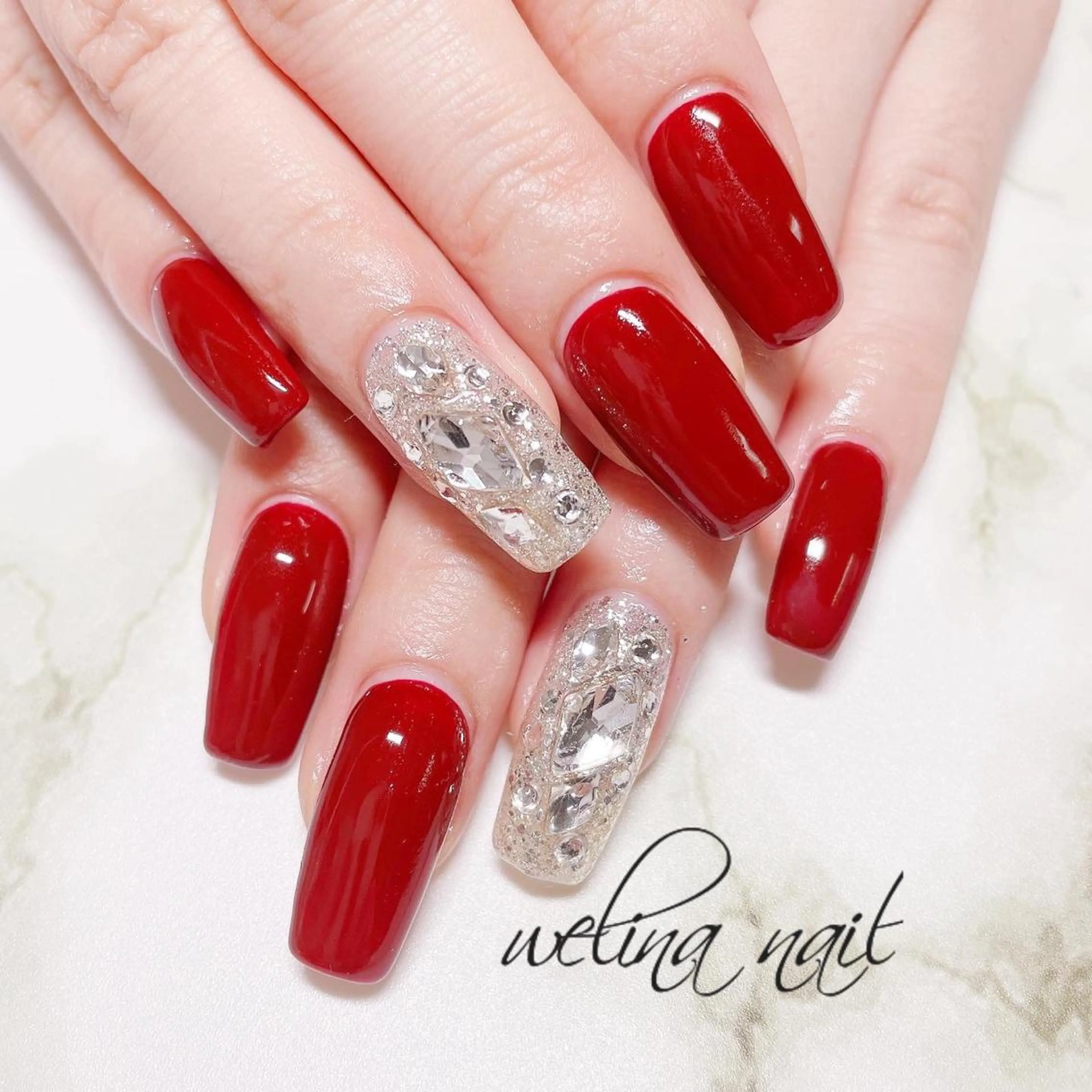 ロング ハンドネイル WELINA nail salonのエステ・リラクイメージ